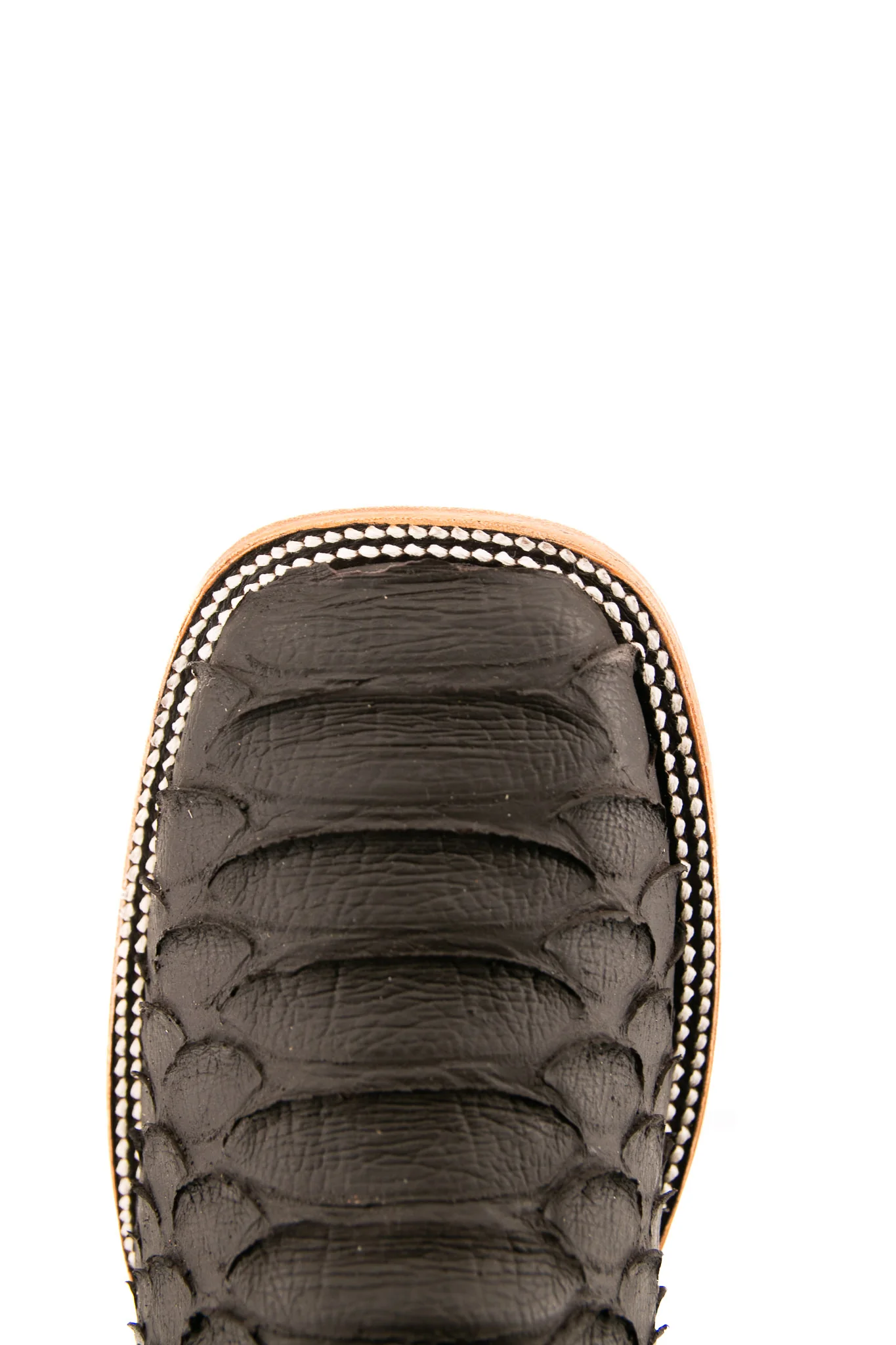 Python Matte Square Toe Cowboy Boot - Image 5