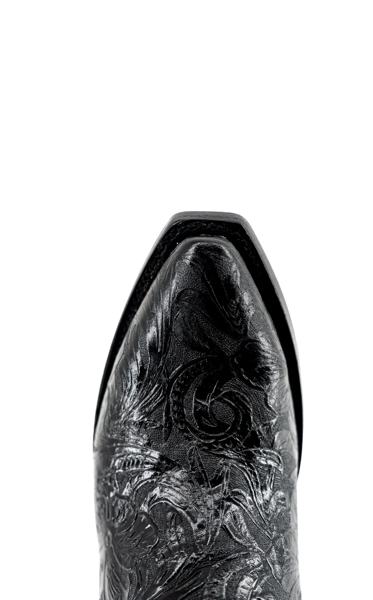 Ruby Tooled Red Bottom Snip Toe Cowgirl Boot - Image 5