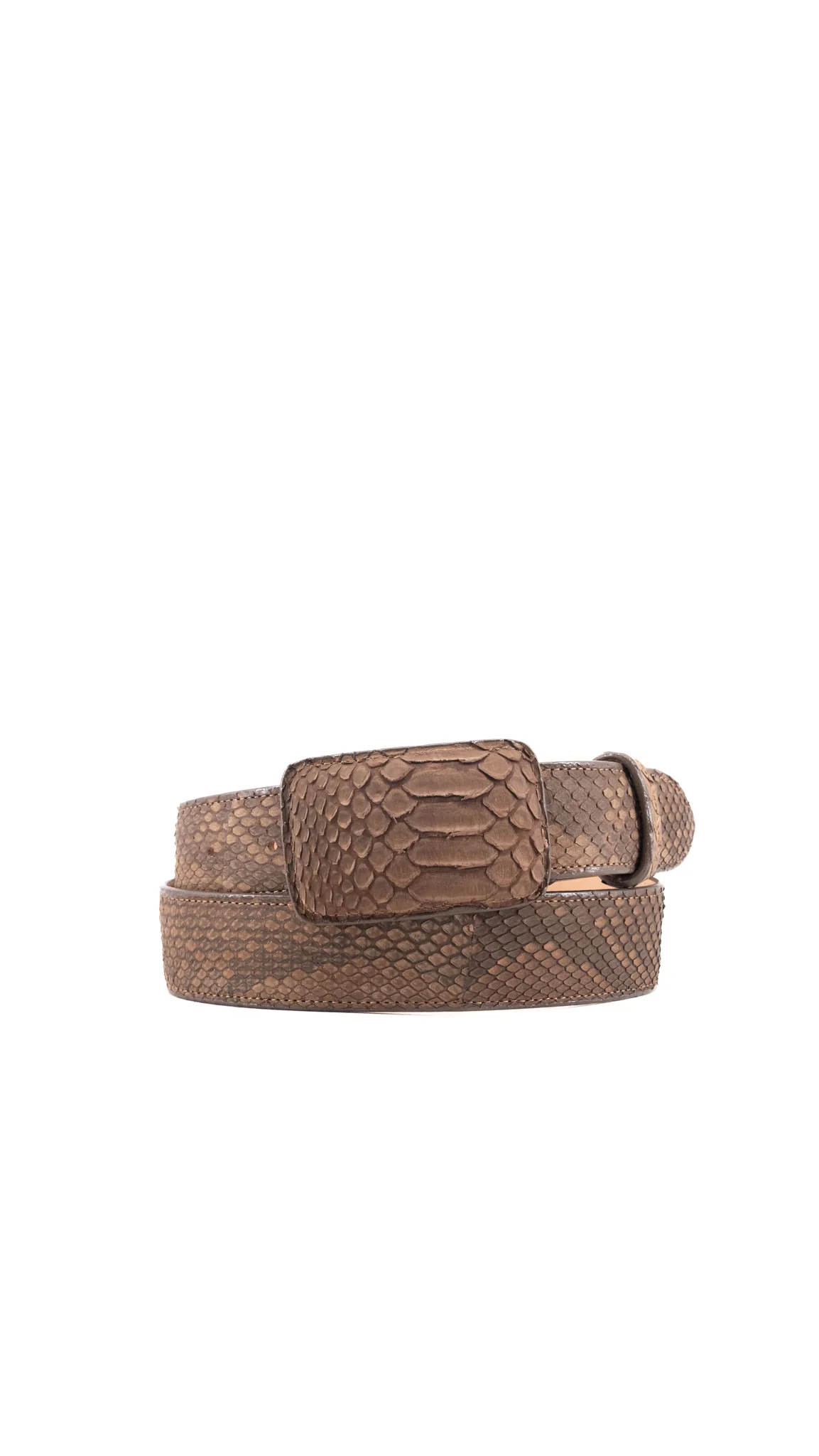 Tommy Exotic Python Cowboy Belt - Image 11