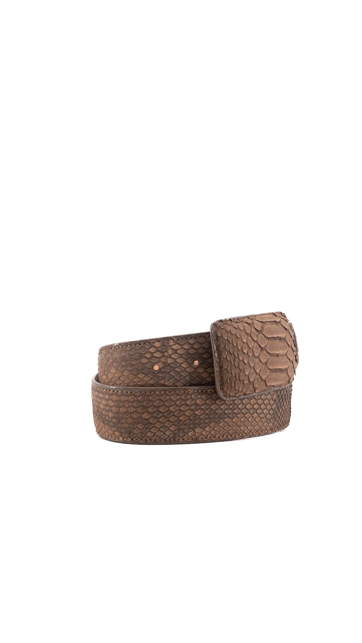 Tommy Exotic Python Cowboy Belt - Image 12