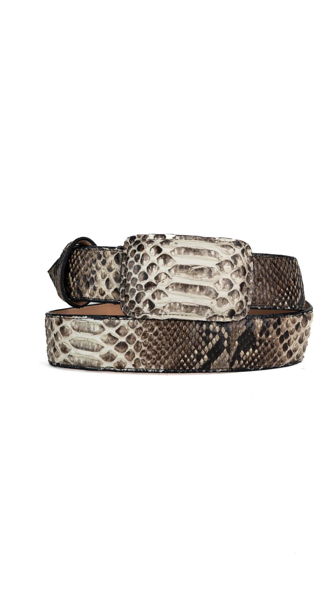 Tommy Exotic Python Cowboy Belt - Image 3