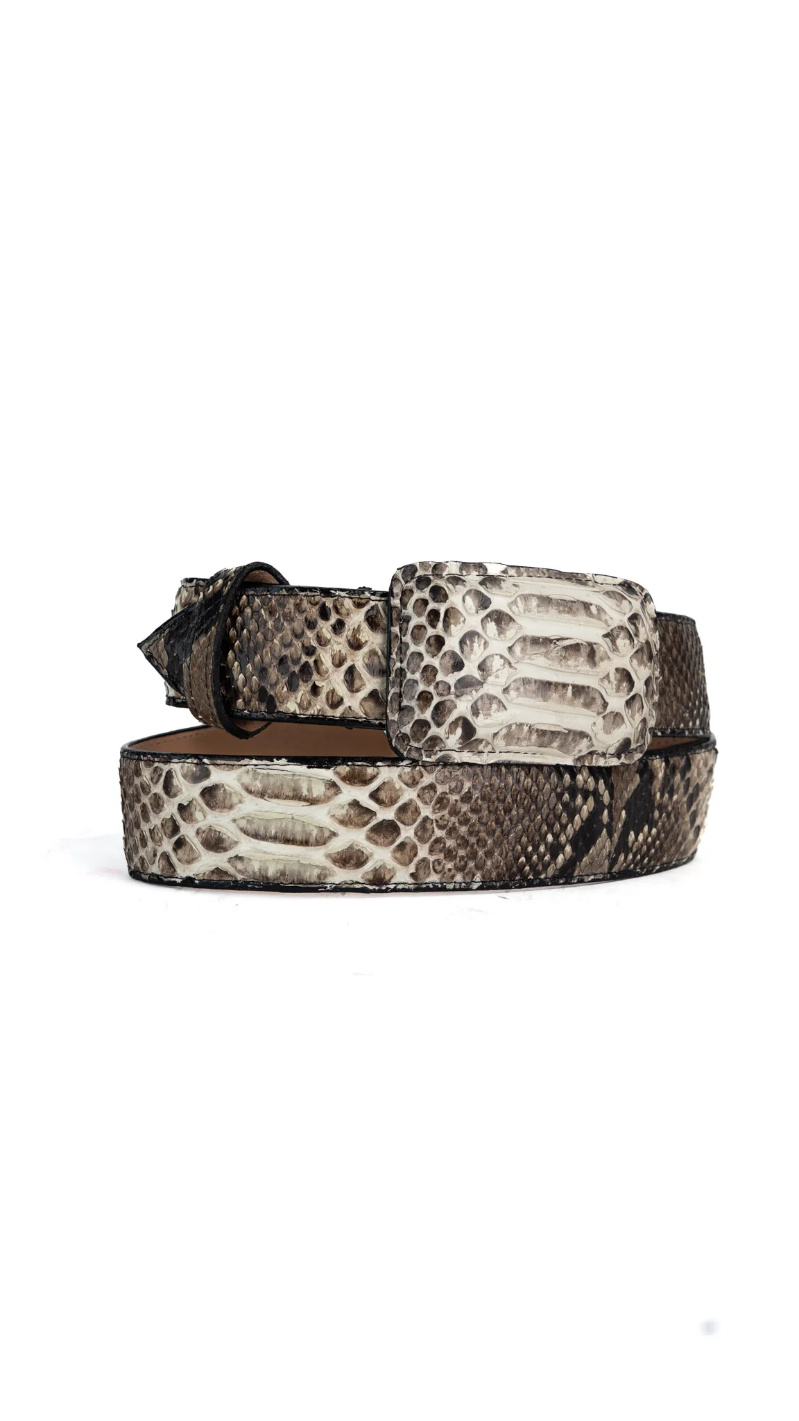 Tommy Exotic Python Cowboy Belt - Image 4