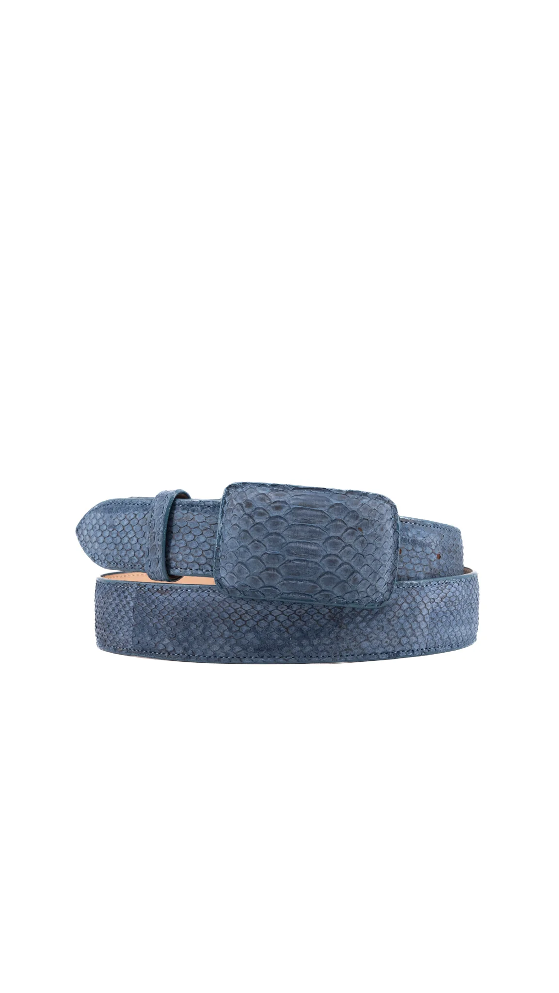 Tommy Exotic Python Cowboy Belt - Image 9