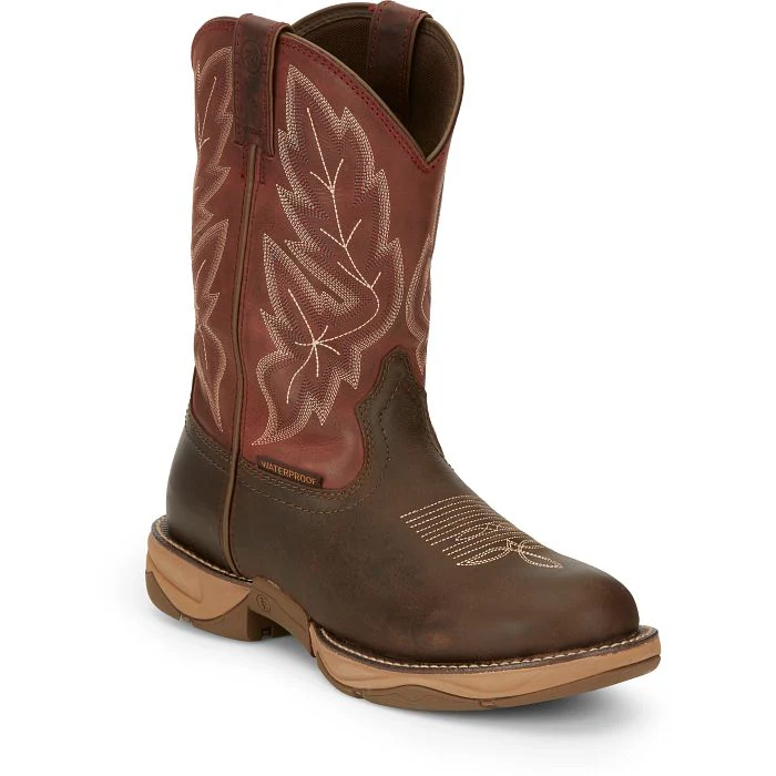Tony Lama RR3362 Mankato 11" Wide Round Toe Waterproof Work Boot - Image 2