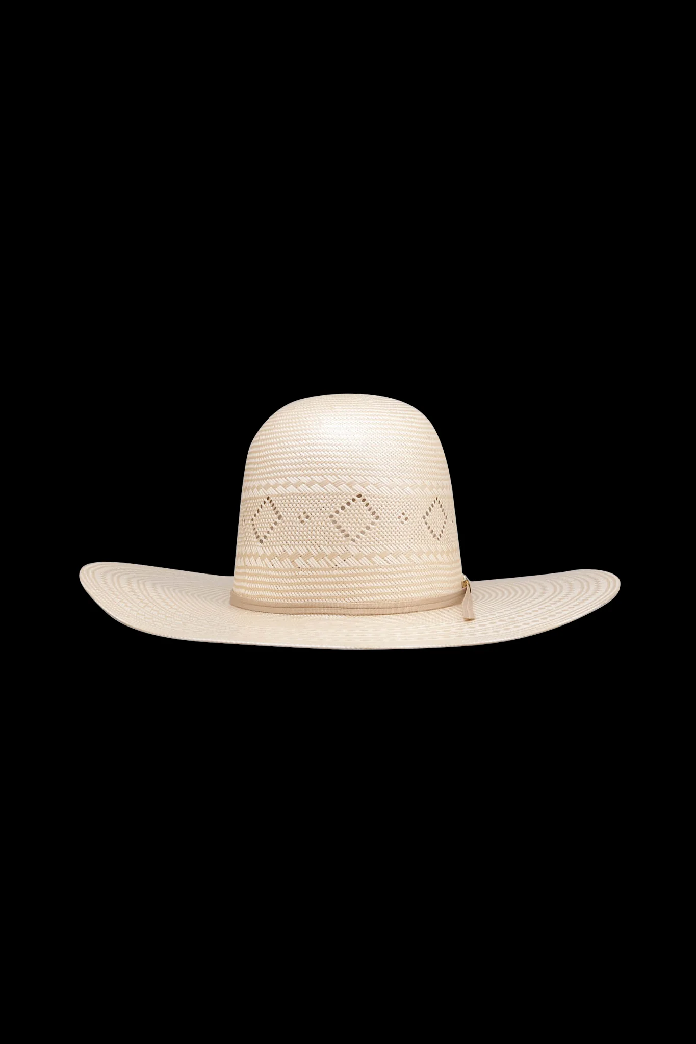 Rock'em 100X Trailblazer Open Crown Straw Hat - Image 4