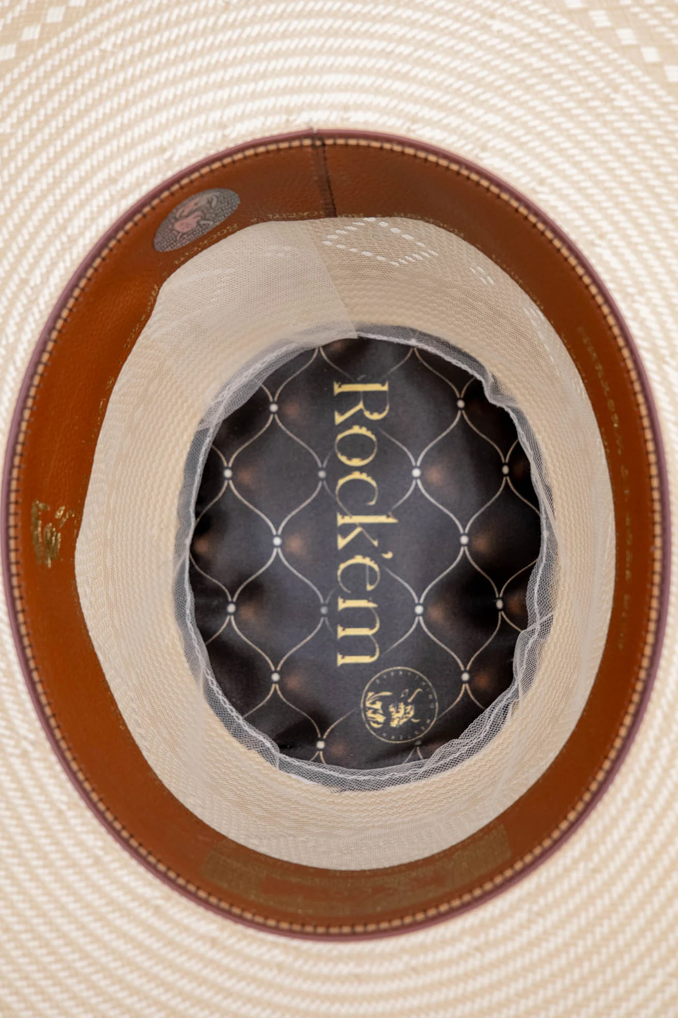 Rock'em 100X Trailblazer Open Crown Straw Hat - Image 5