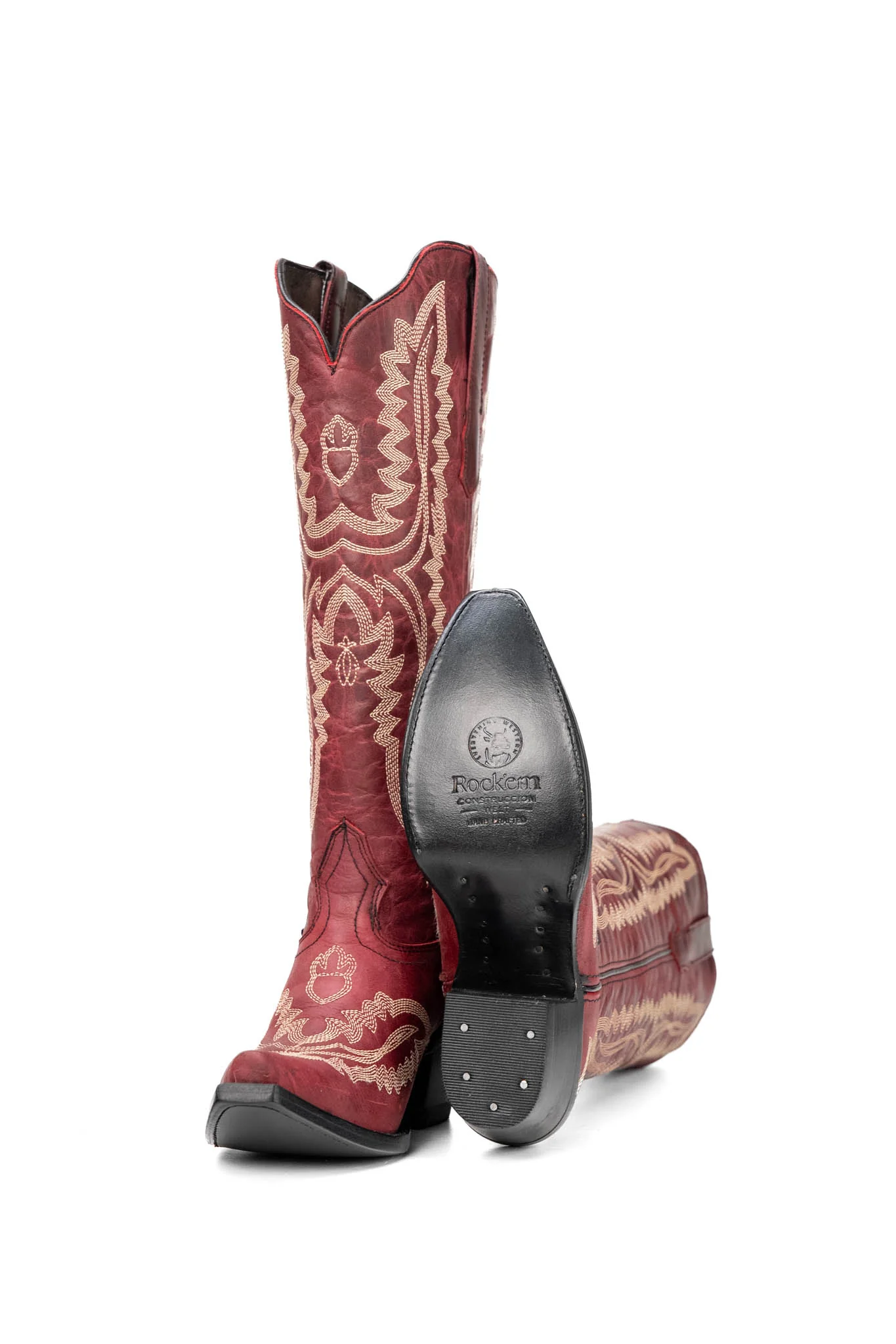 Valencia Tall Snip Toe Cowgirl Boot - Image 4
