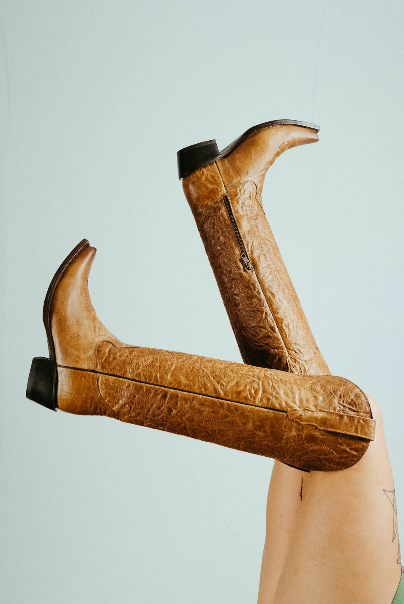 Valentina Tall Neutral Edition Snip Toe Cowgirl Boot - Image 3