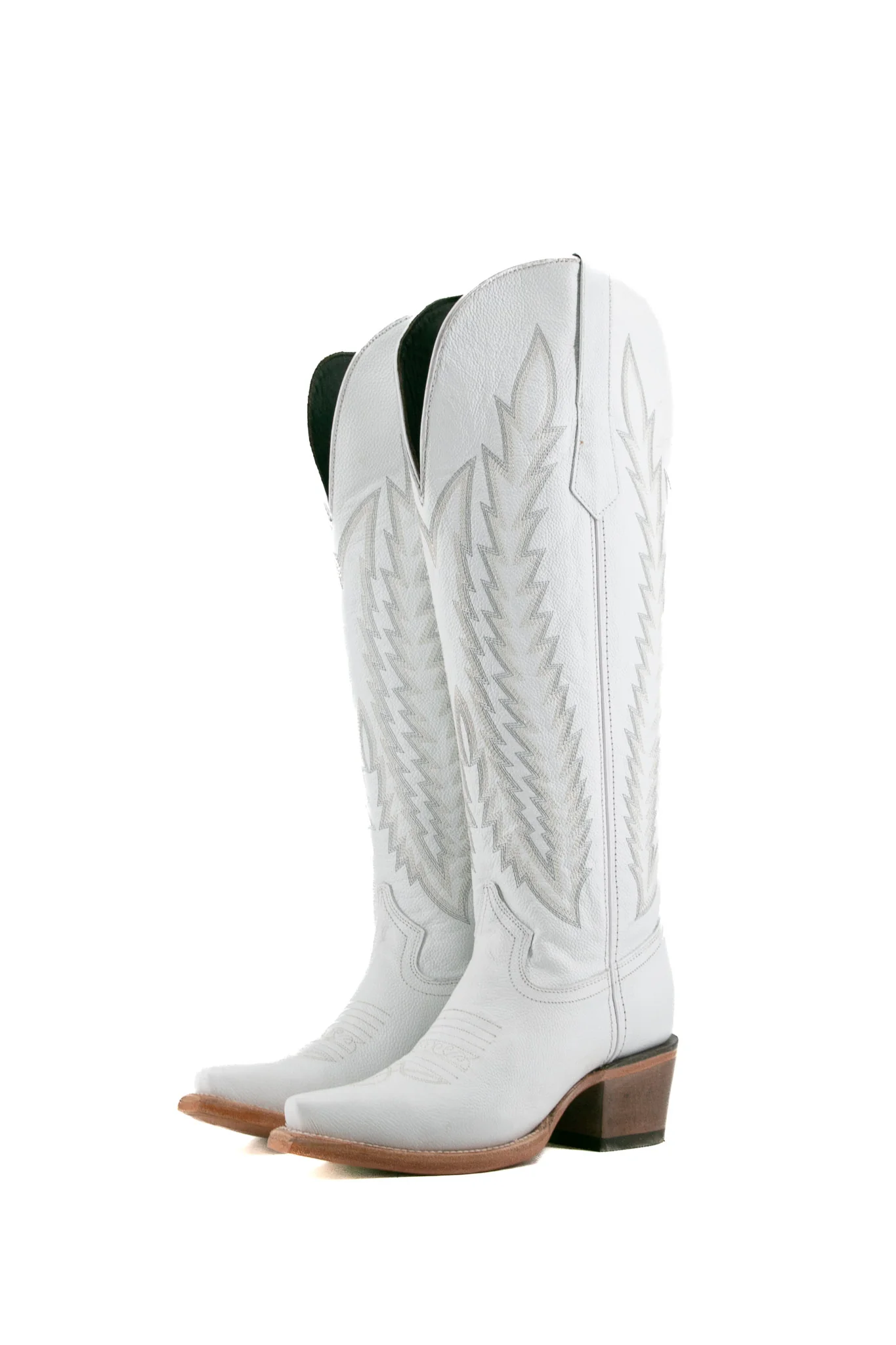 Gia Tall Wide Calf Snip Toe Cowgirl Boot - Image 21