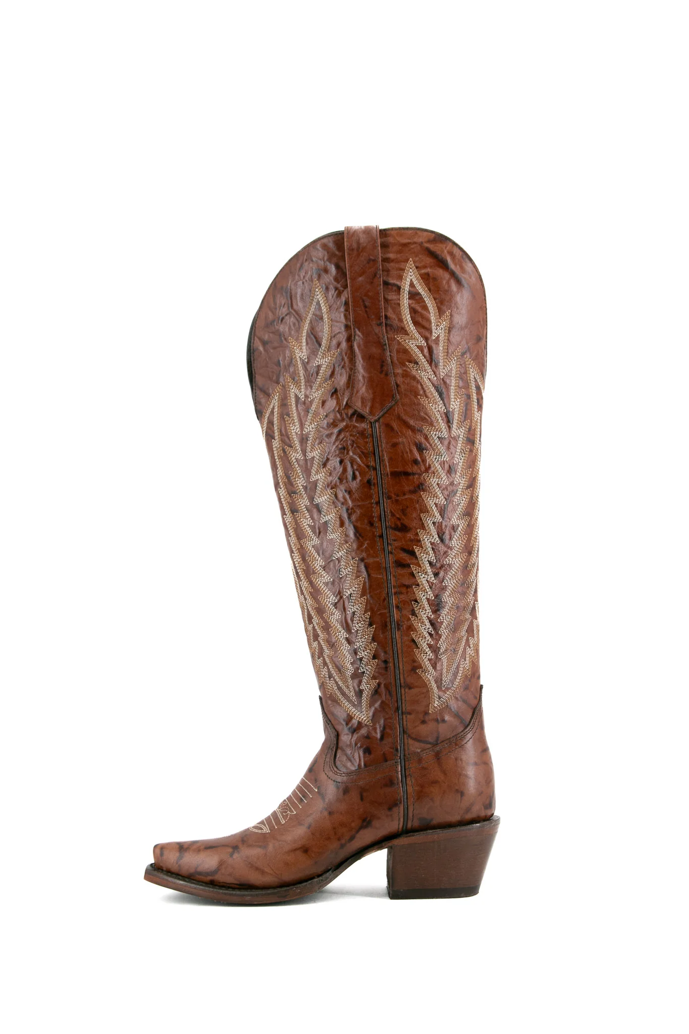 Gia Tall Wide Calf Snip Toe Cowgirl Boot - Image 28