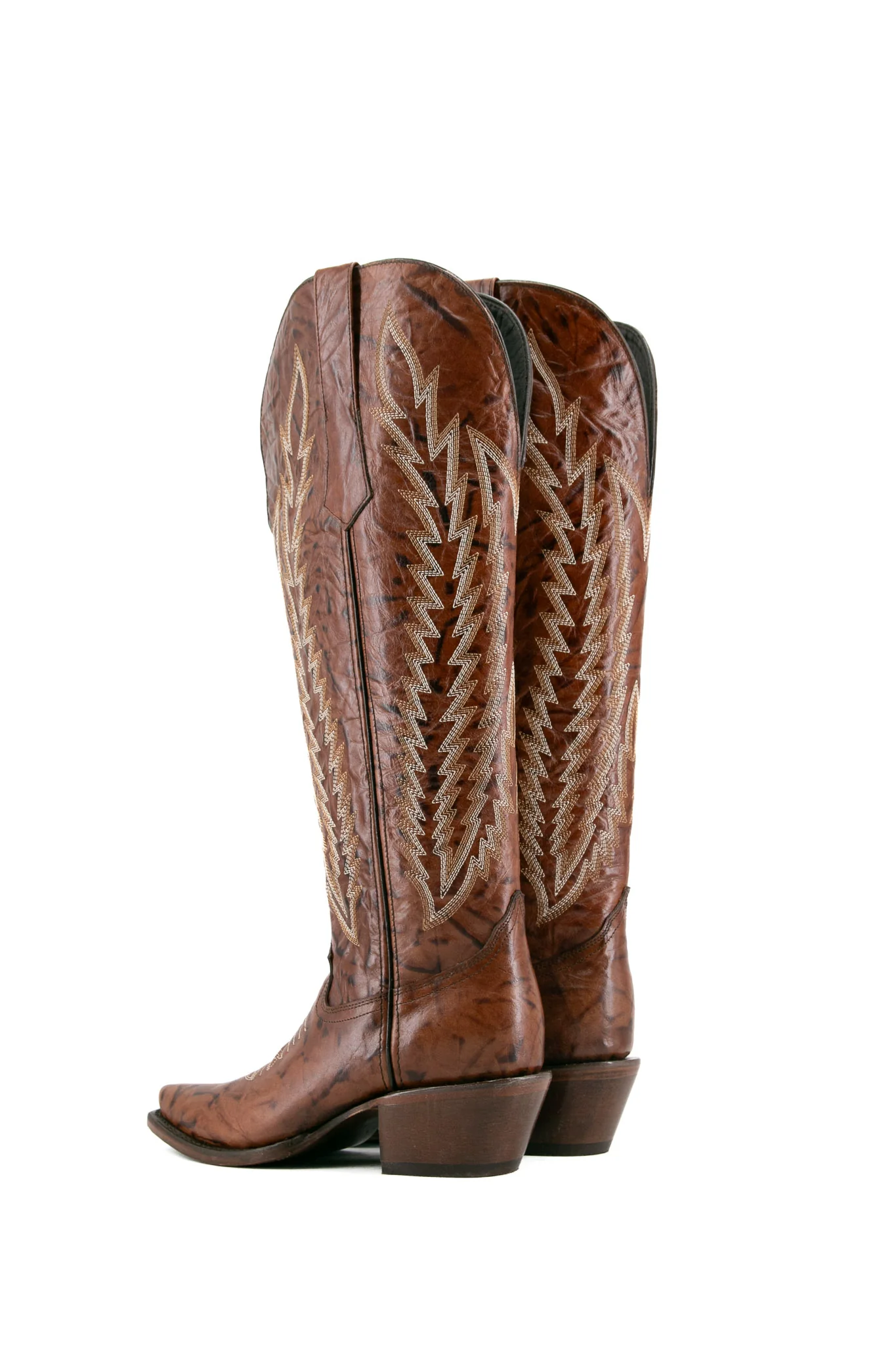 Gia Tall Wide Calf Snip Toe Cowgirl Boot - Image 29