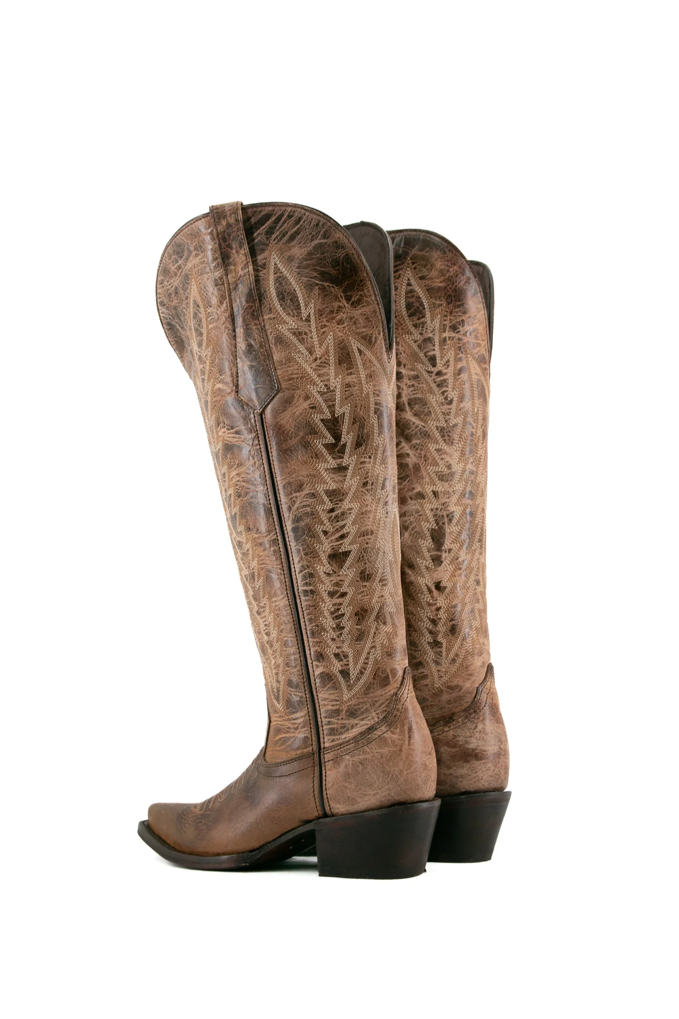 Gia Tall Wide Calf Snip Toe Cowgirl Boot - Image 41