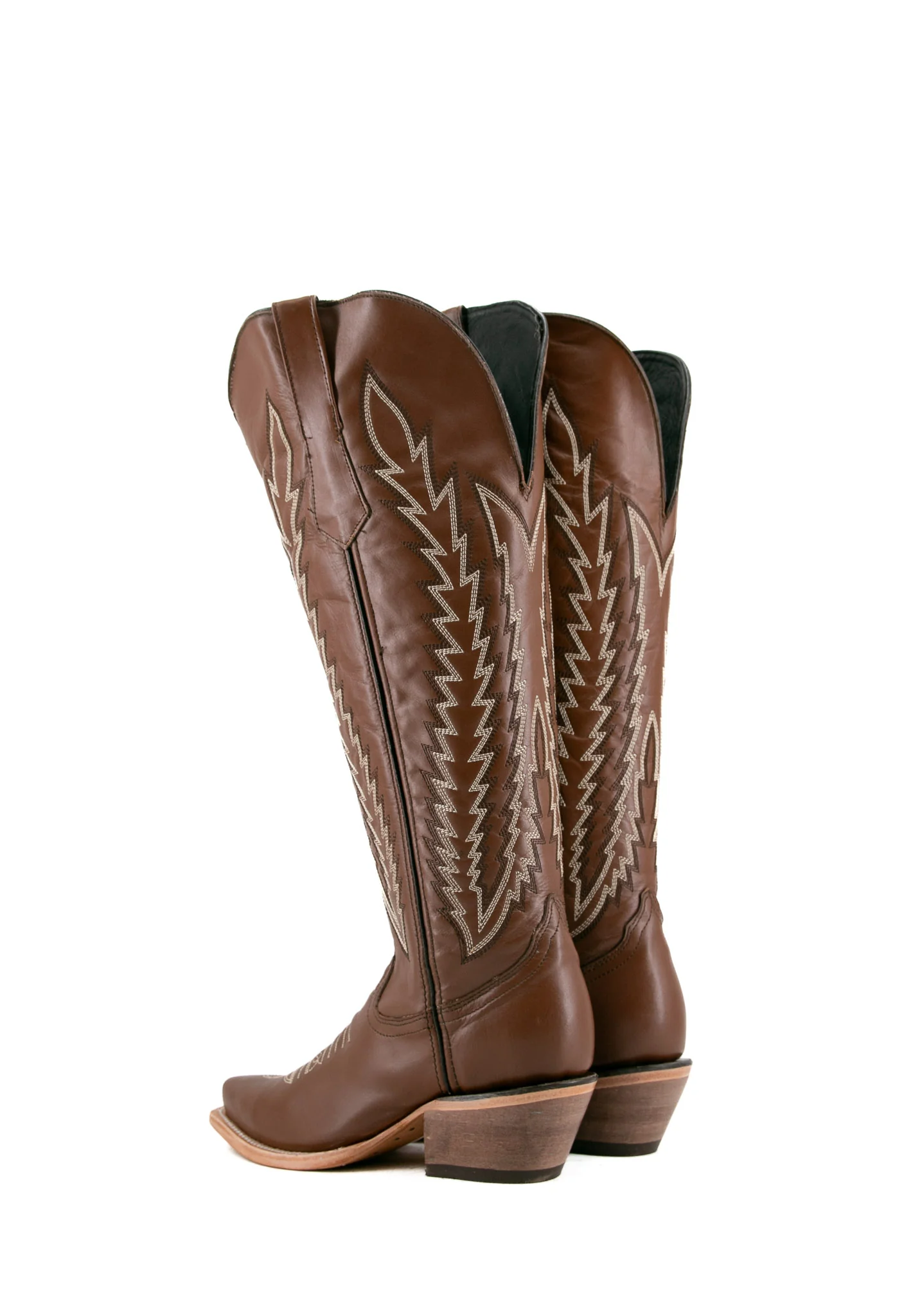 Gia Tall Wide Calf Snip Toe Cowgirl Boot - Image 46