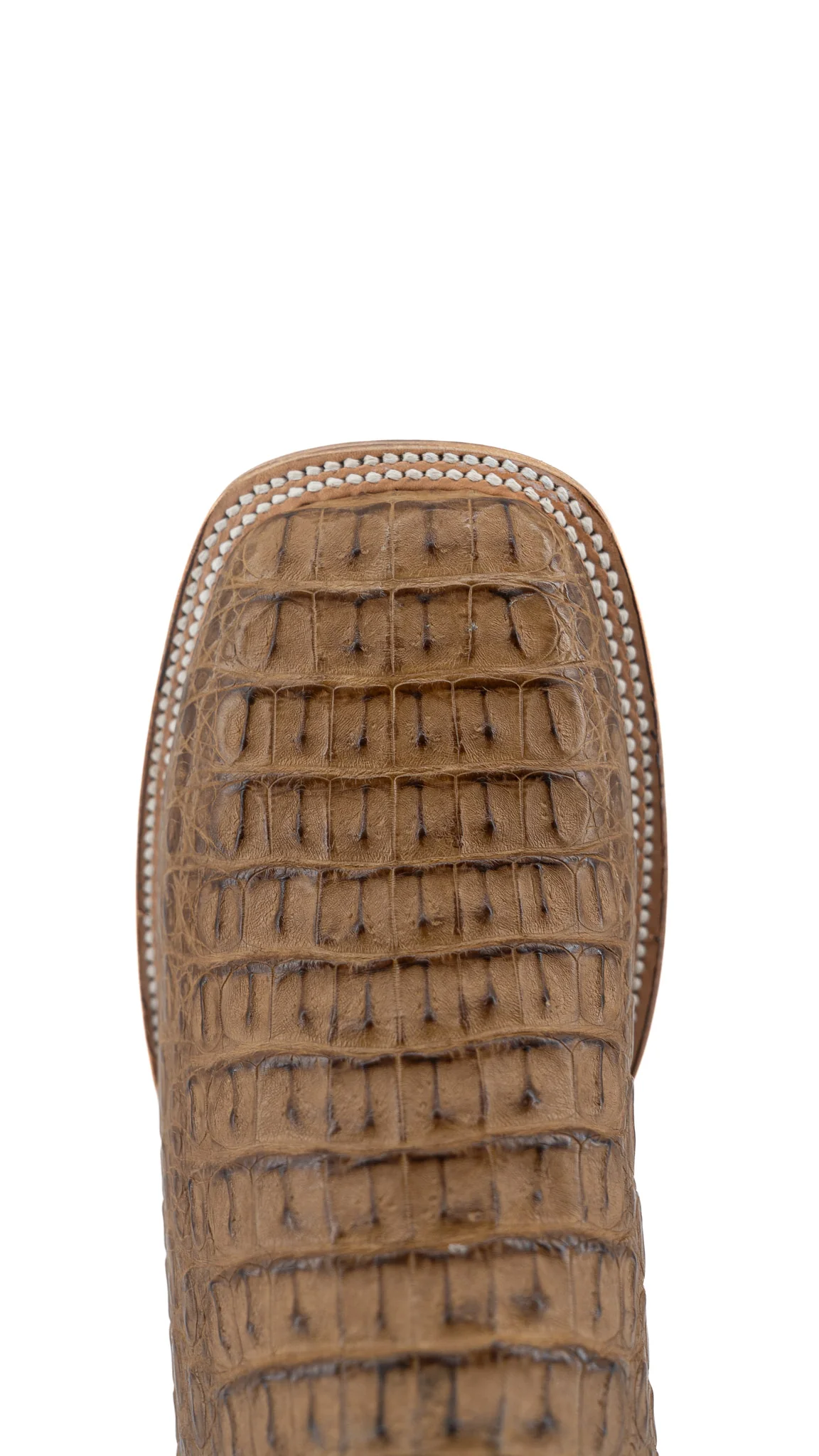 Walter Caiman Exotic Square Toe Cowboy Boot - Image 11