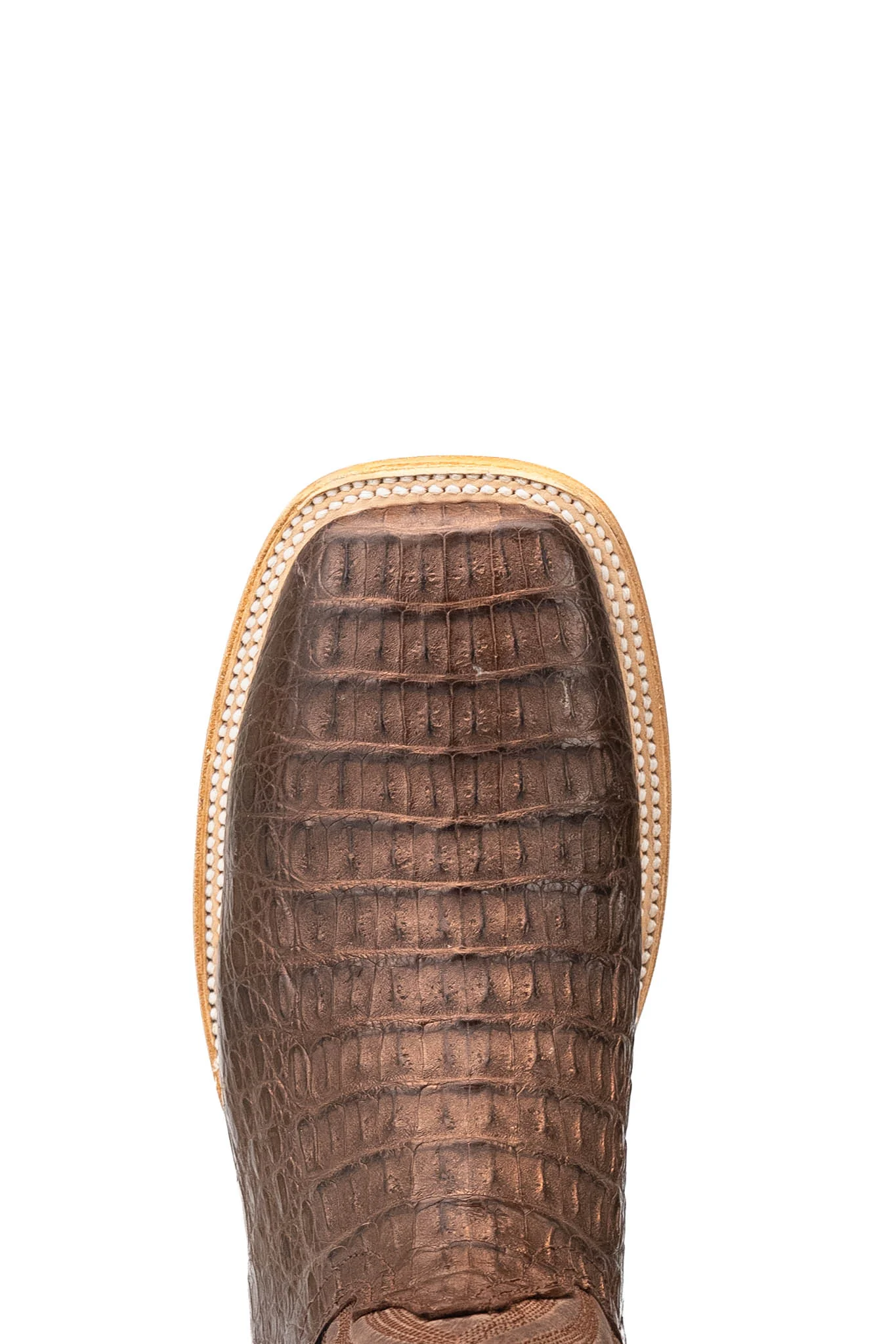 Walter Caiman Exotic Square Toe Cowboy Boot - Image 5