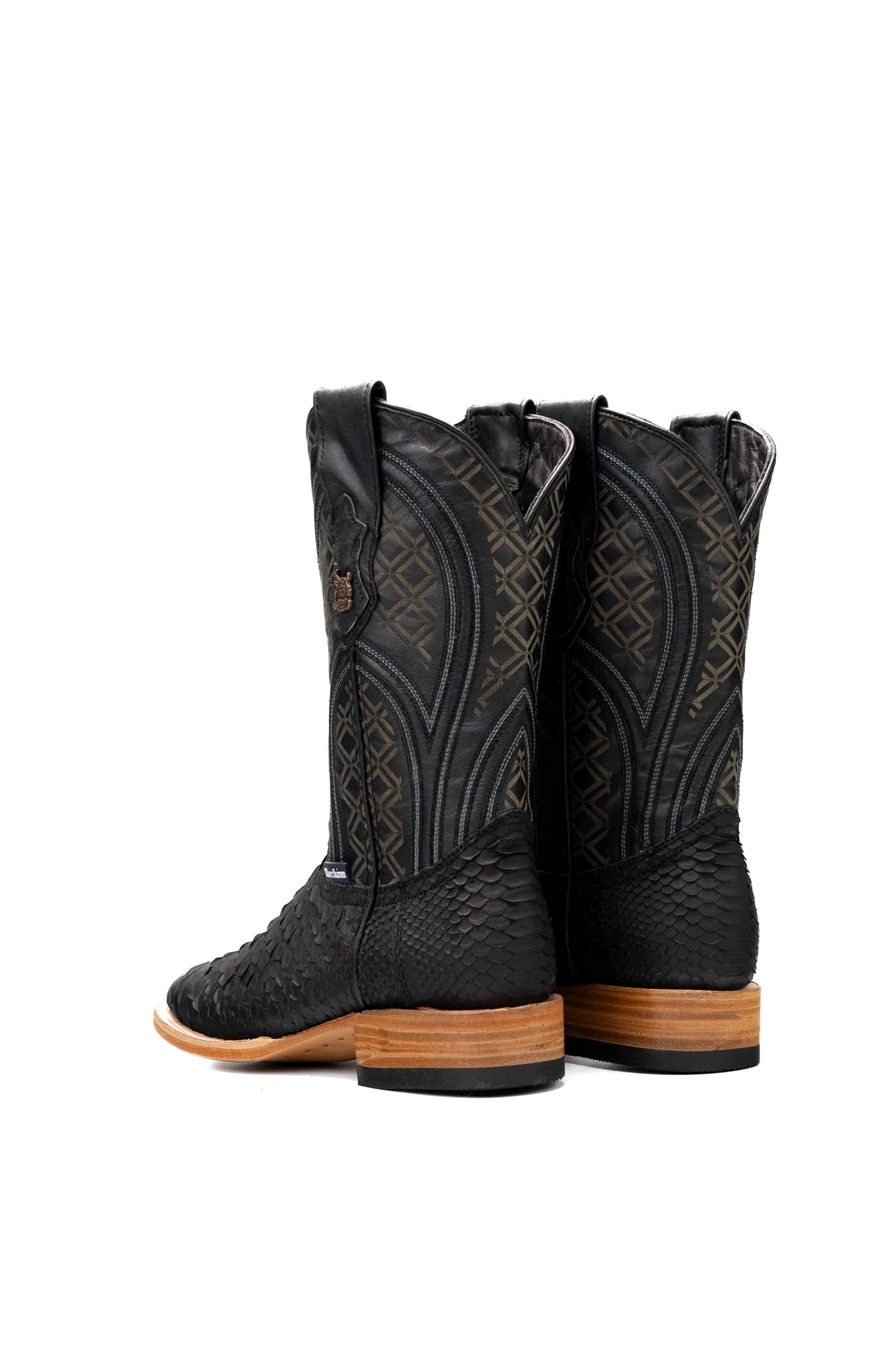 Walter Python Exotic Square Toe Cowboy Boot - Image 21