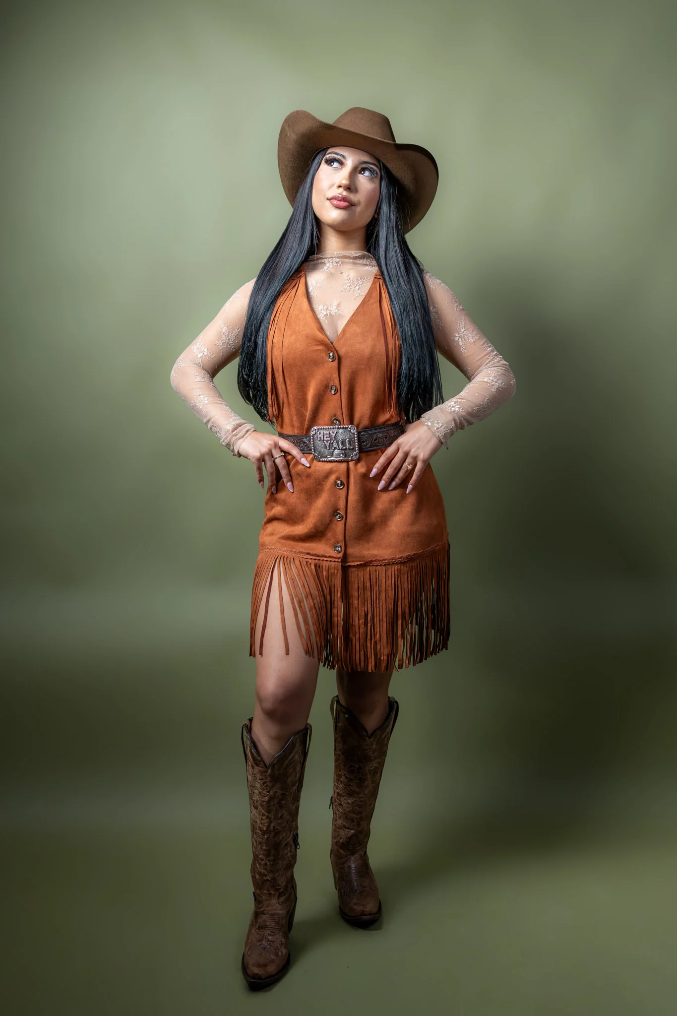 Evie's Fringe Western Dress