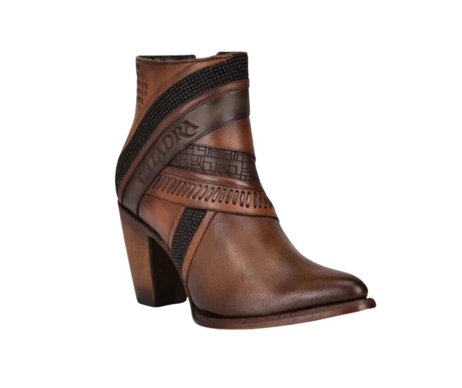 Cuadra CU619 LD Honey Laser & Woven Round Toe