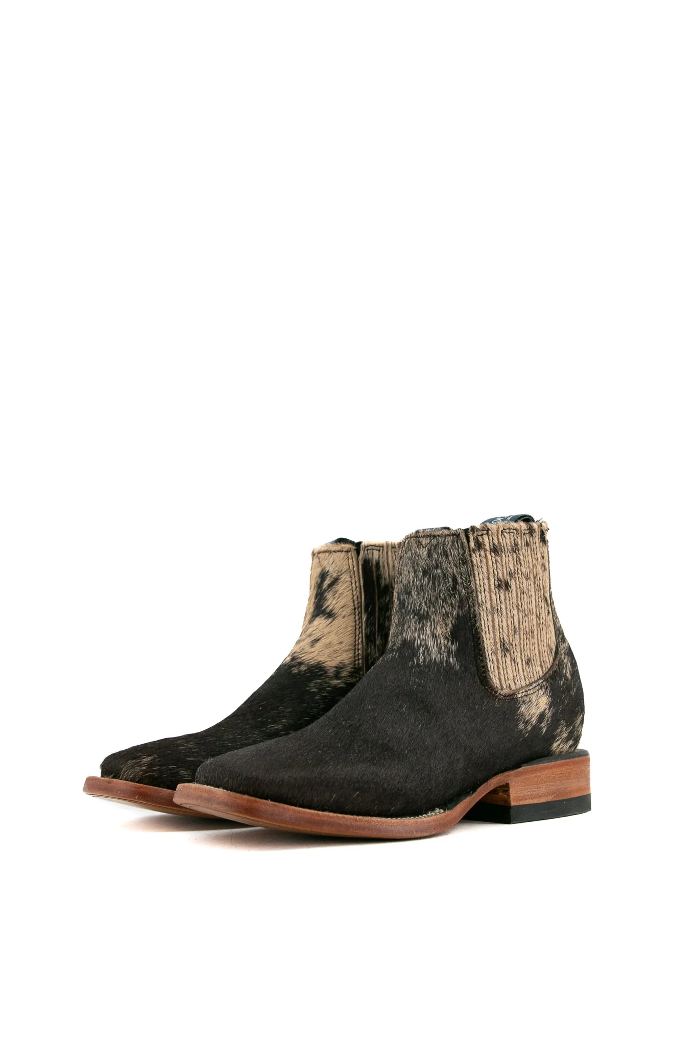Women's Cowhide Square Toe Ankle Boot Size 5 Box HW6