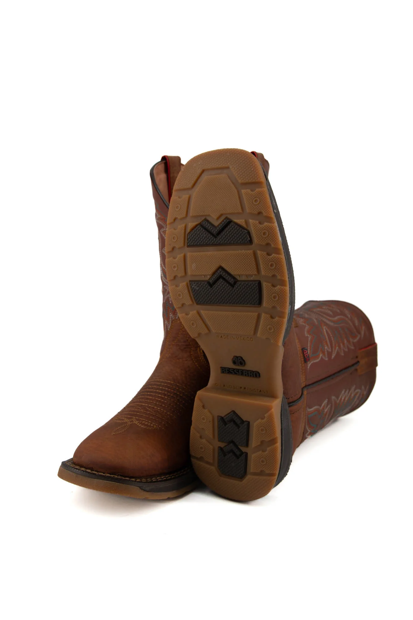 Bessero Rhino Orange Non Steel Toe Work Boots - Image 3