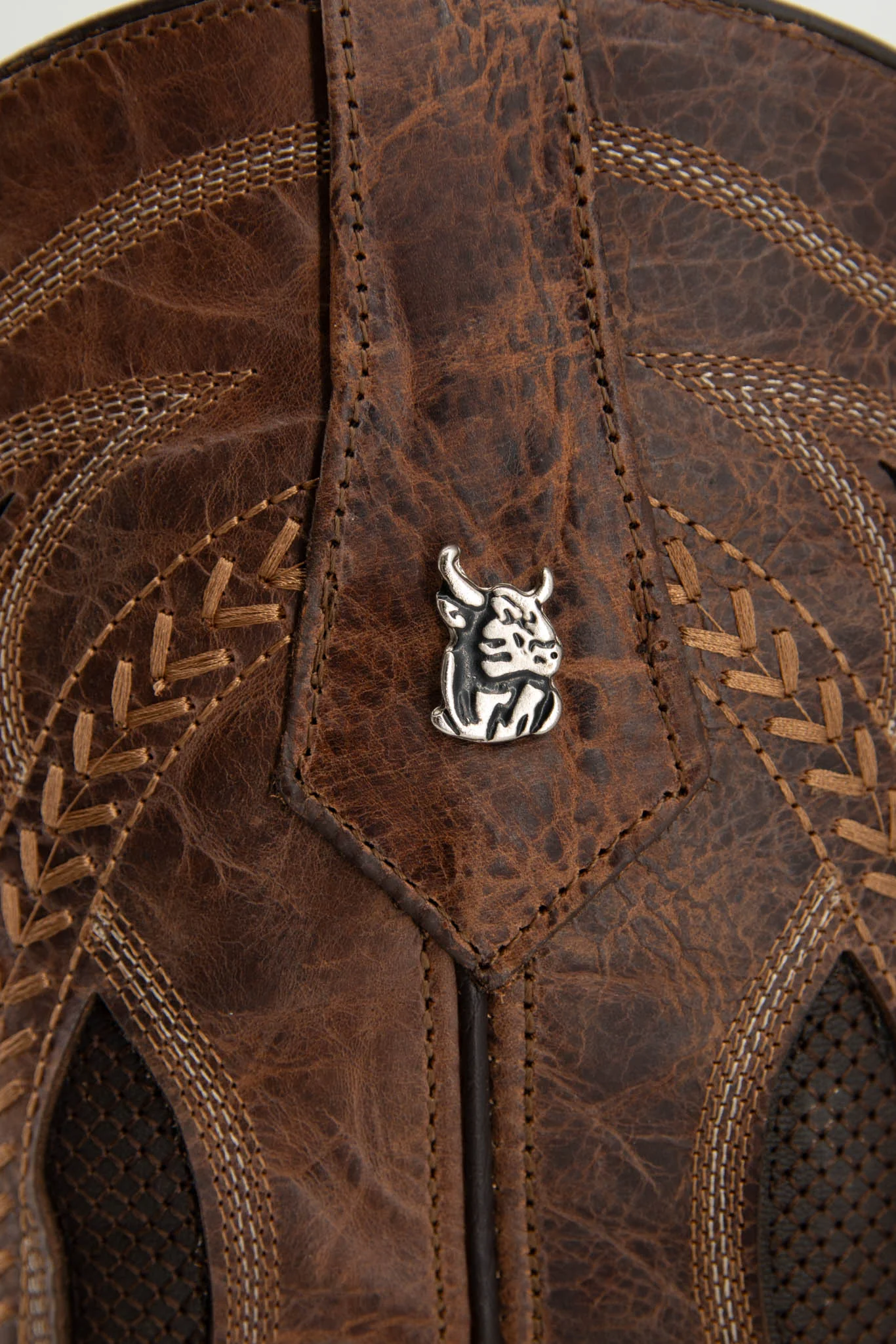 France Woven Square Toe Cowboy Boot - Image 10