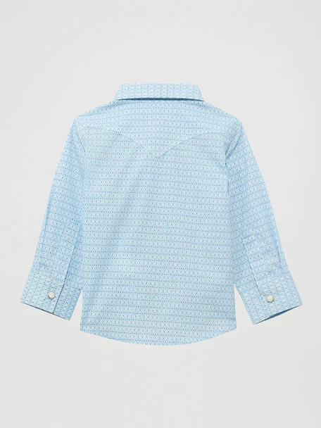 Wrangler Baby Boy Long Sleeve Pearl Snap - Image 2