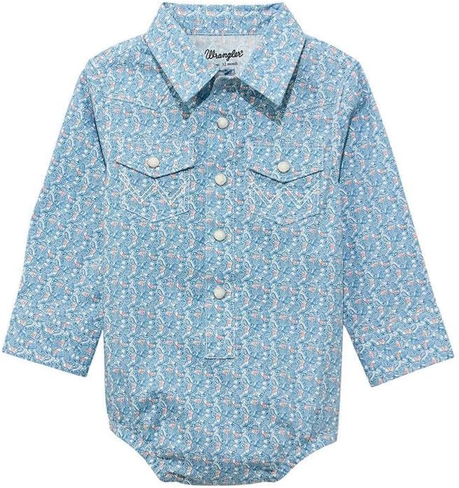 Wrangler Baby Boy Paisley Body Suit