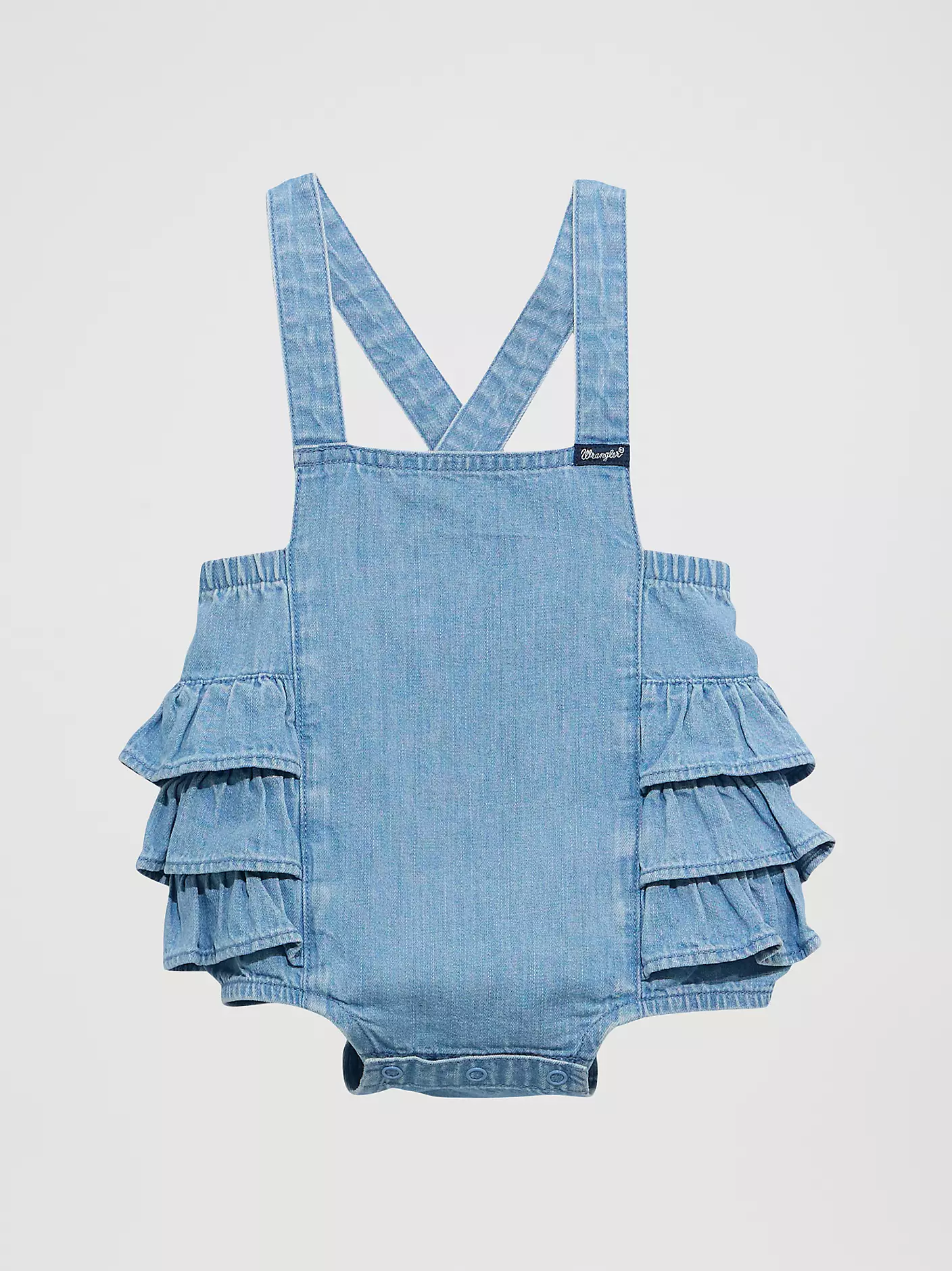 Wrangler Baby Girl Ruffle BodySuit - Image 2
