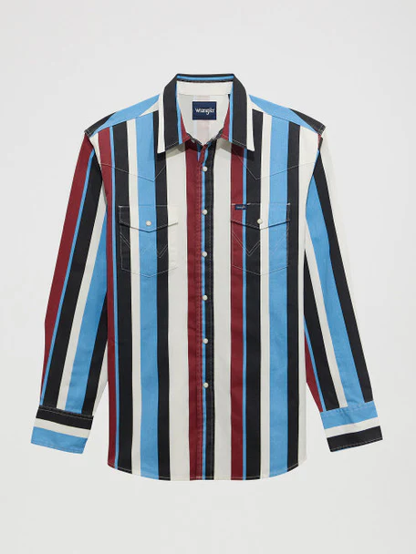 Wrangler Boy's Brush popper Snap Front Shirt