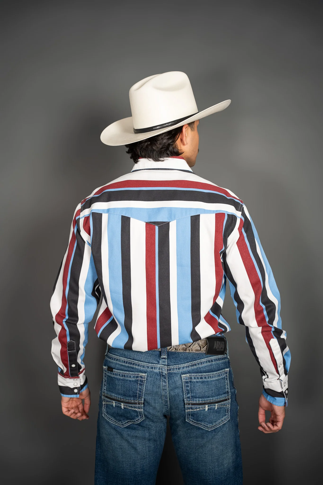 Wrangler Brushpopper Vintage Long Sleeve Shirt - Image 3