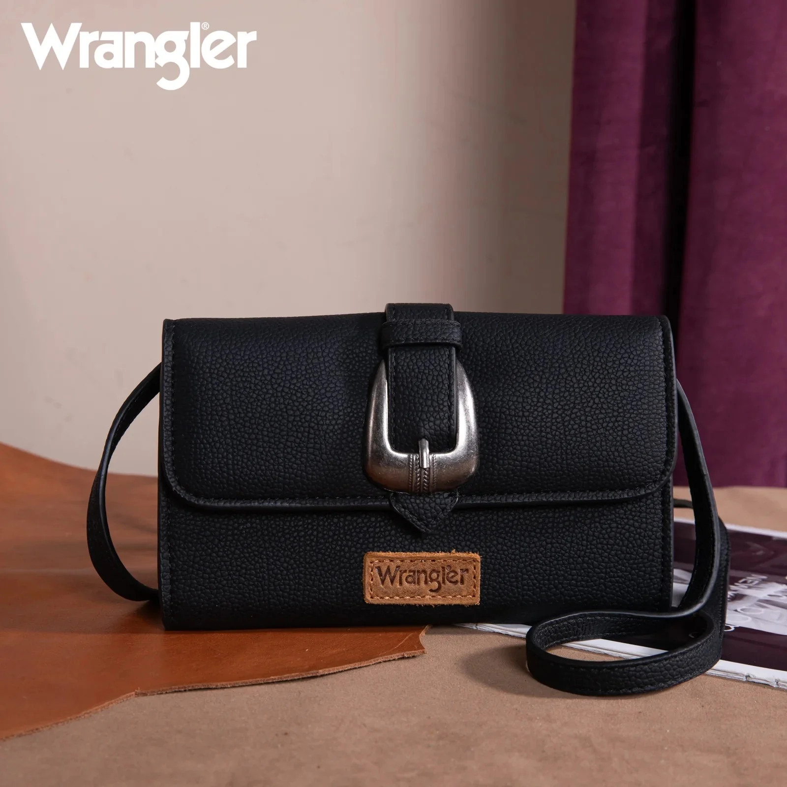 Wrangler Buckle Wallet /Shoulder Bag/Crossbody - Image 3