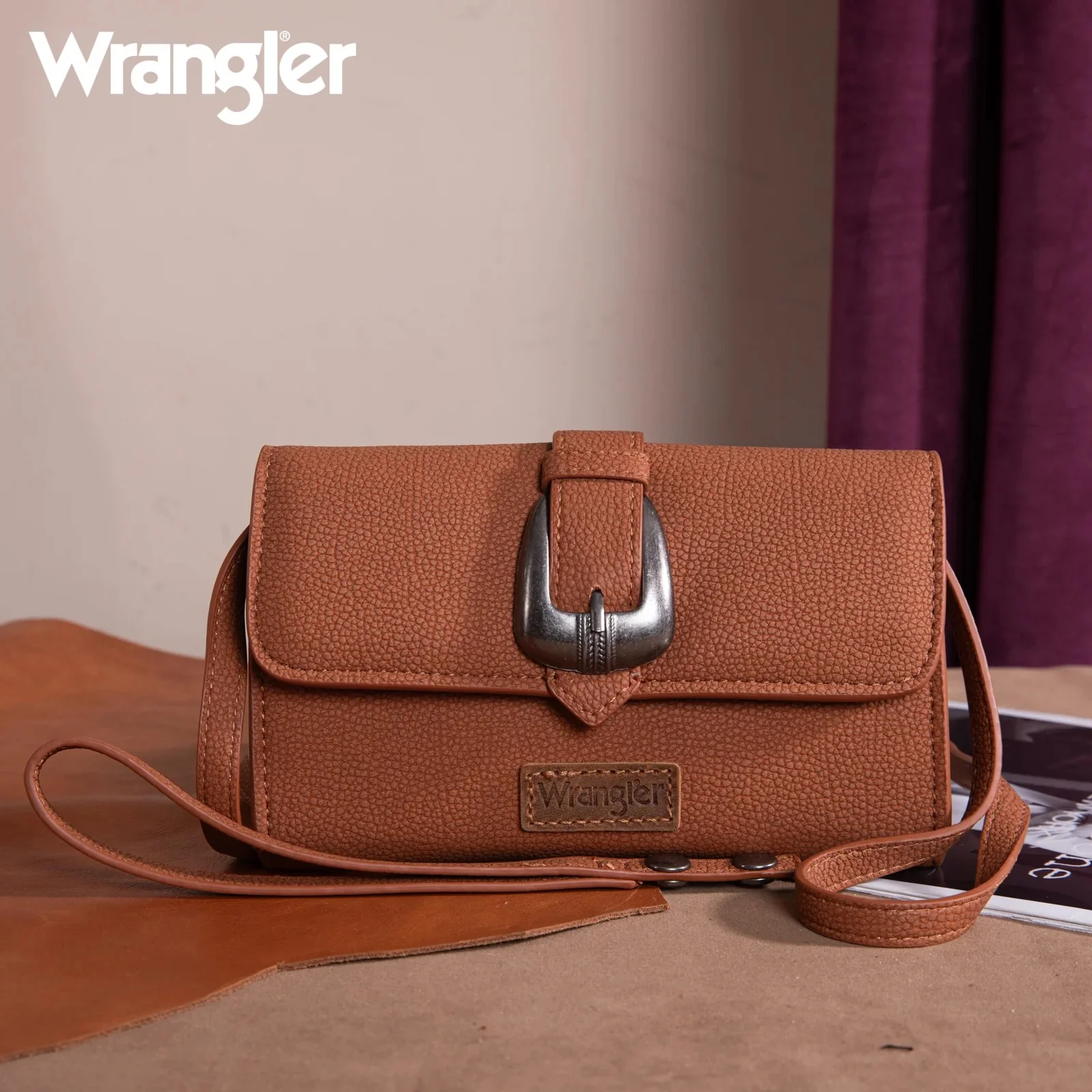 Wrangler Buckle Wallet/Shoulder Bag/Crossbody - Image 2