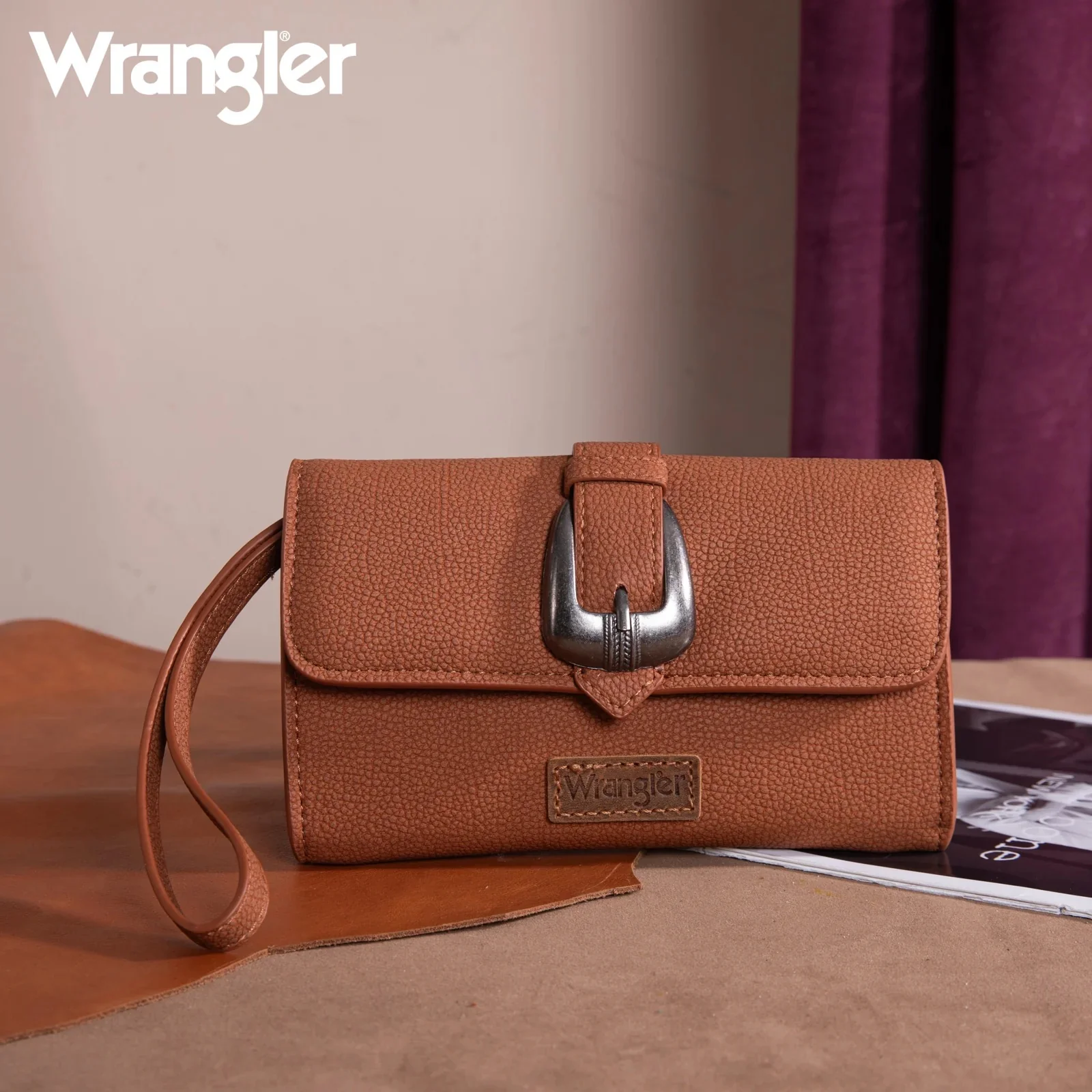 Wrangler Buckle Wallet/Shoulder Bag/Crossbody - Image 3