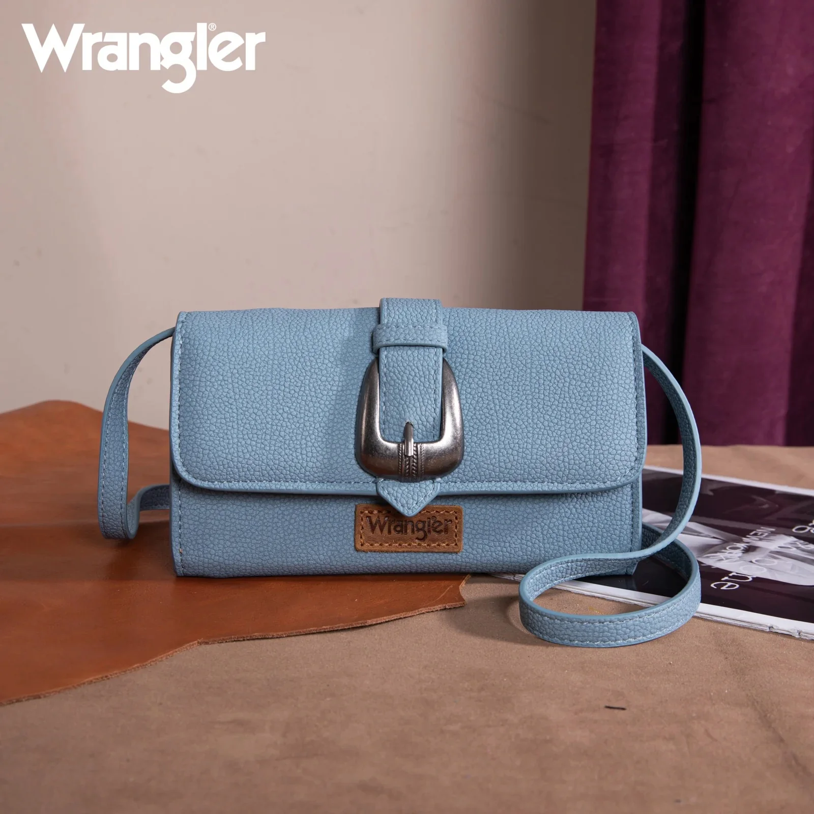 Wrangler Buckle Wallet/Shoulder Bag/Crossbody - Image 3