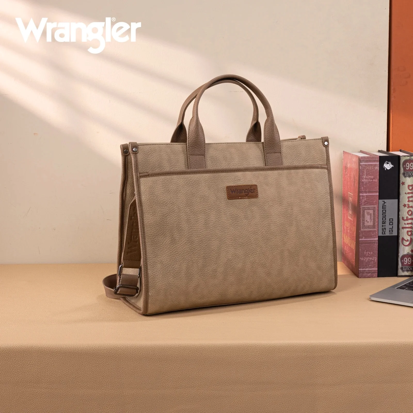 Wrangler Carry-All Large Tote Work Tote /Crossbody - Image 2