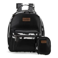Wrangler Cow Print Backpack With Coin Pouch - Image 5