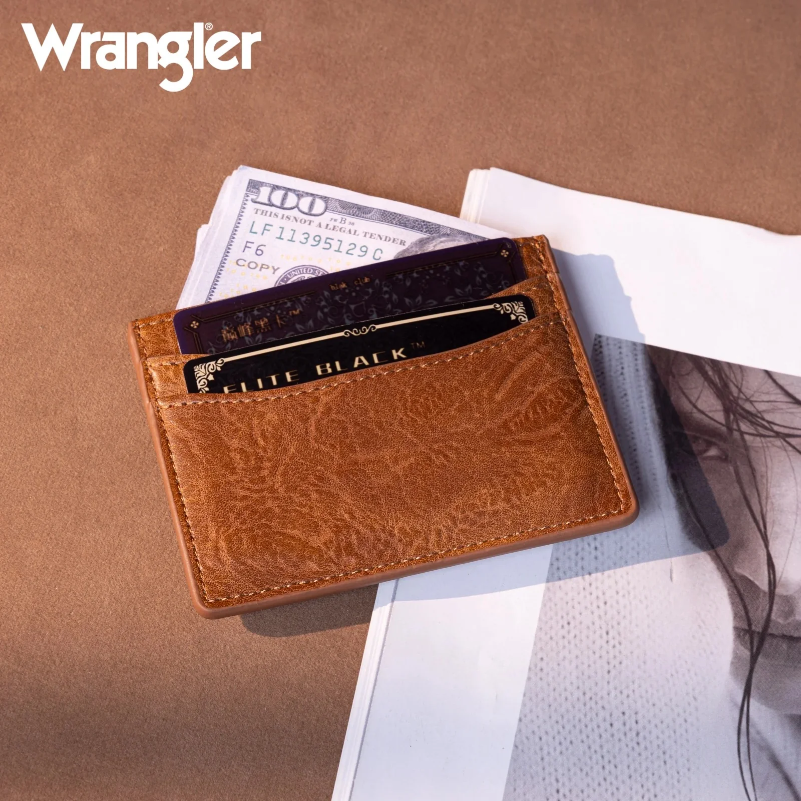 Wrangler Credit Card Holder Wallet - Image 2