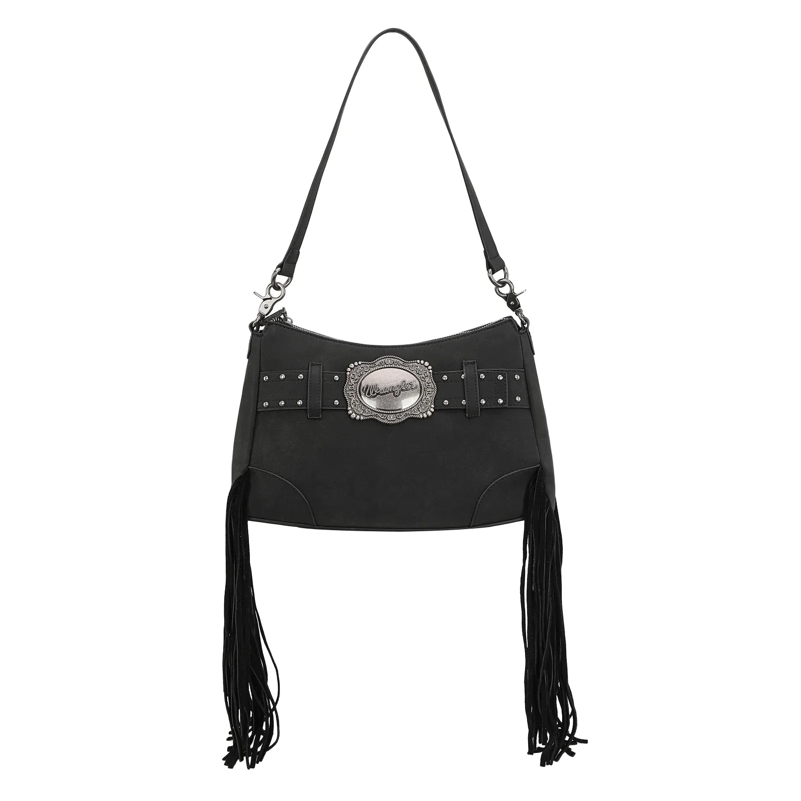 Wrangler Fringe Buckle Hobo Bag/Crossbody Bag - Image 5