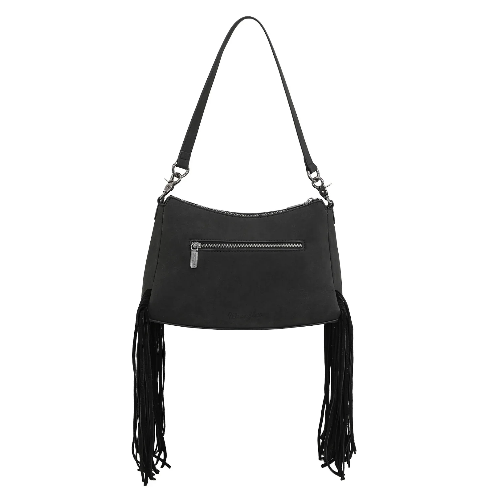 Wrangler Fringe Buckle Hobo Bag/Crossbody Bag - Image 7