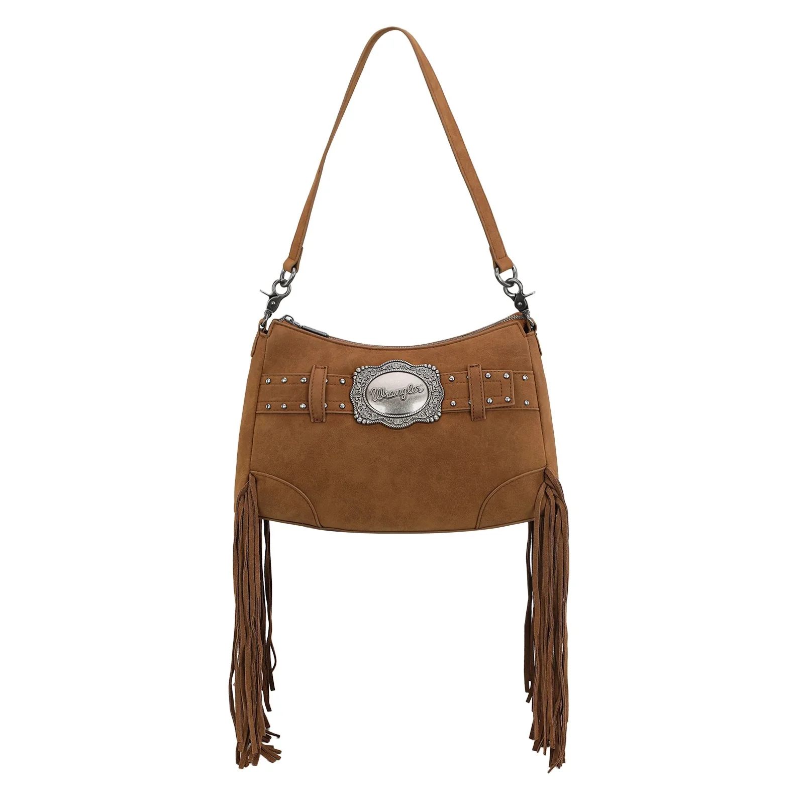 Wrangler Fringe Buckle Hobo Bag/Crossbody Bag - Image 7