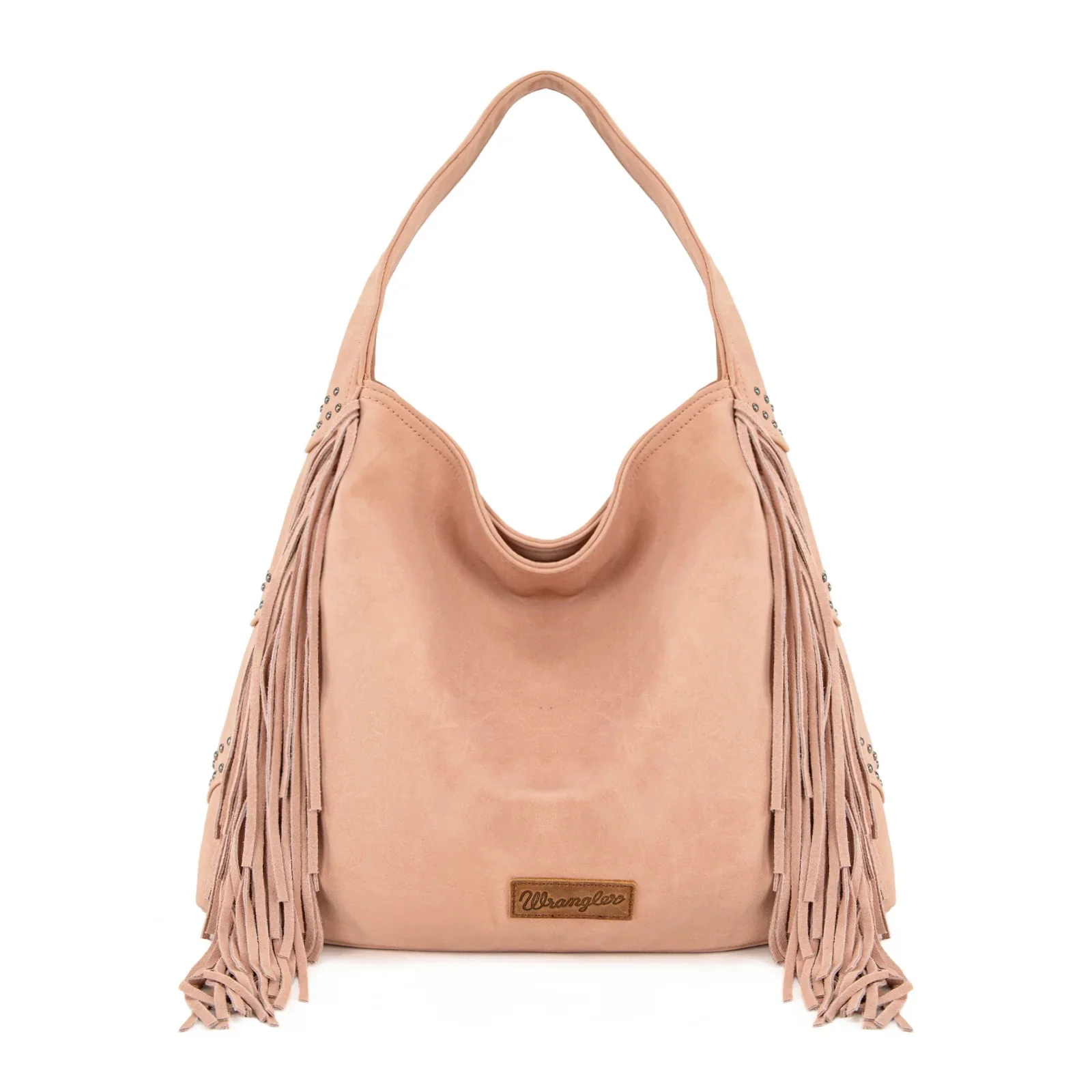 Wrangler Fringe Studded Hobo Bag - Image 5