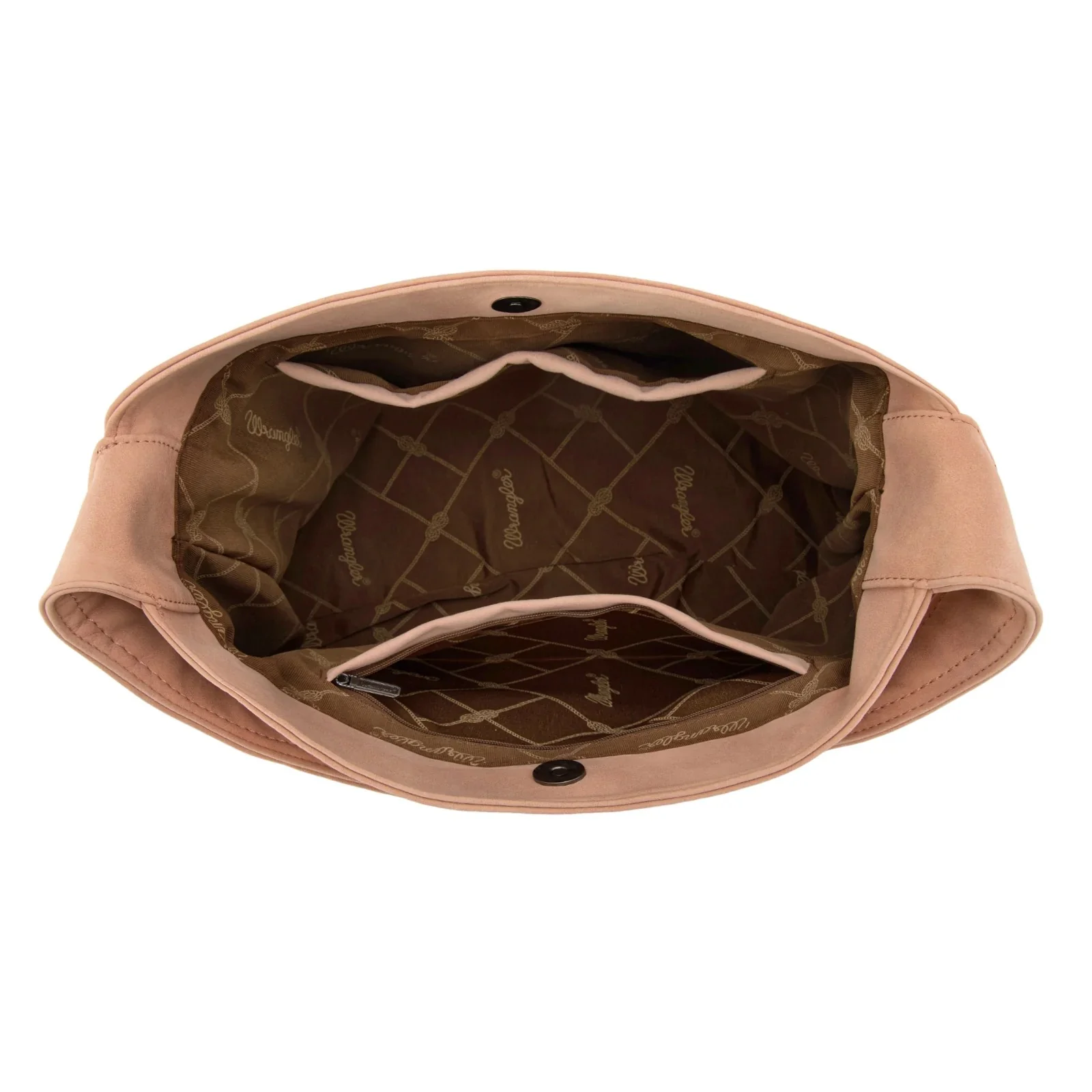 Wrangler Fringe Studded Hobo Bag - Image 7