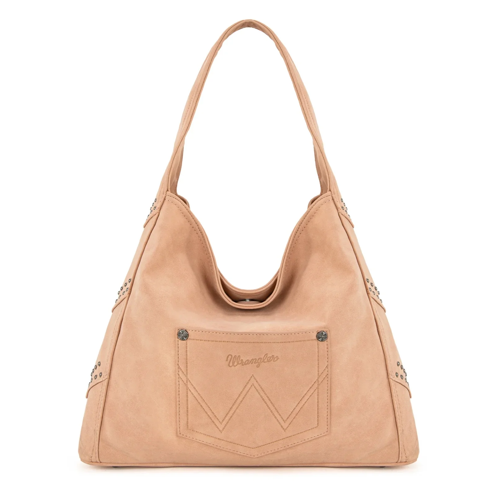Wrangler Fringe Studded Hobo Bag - Image 8