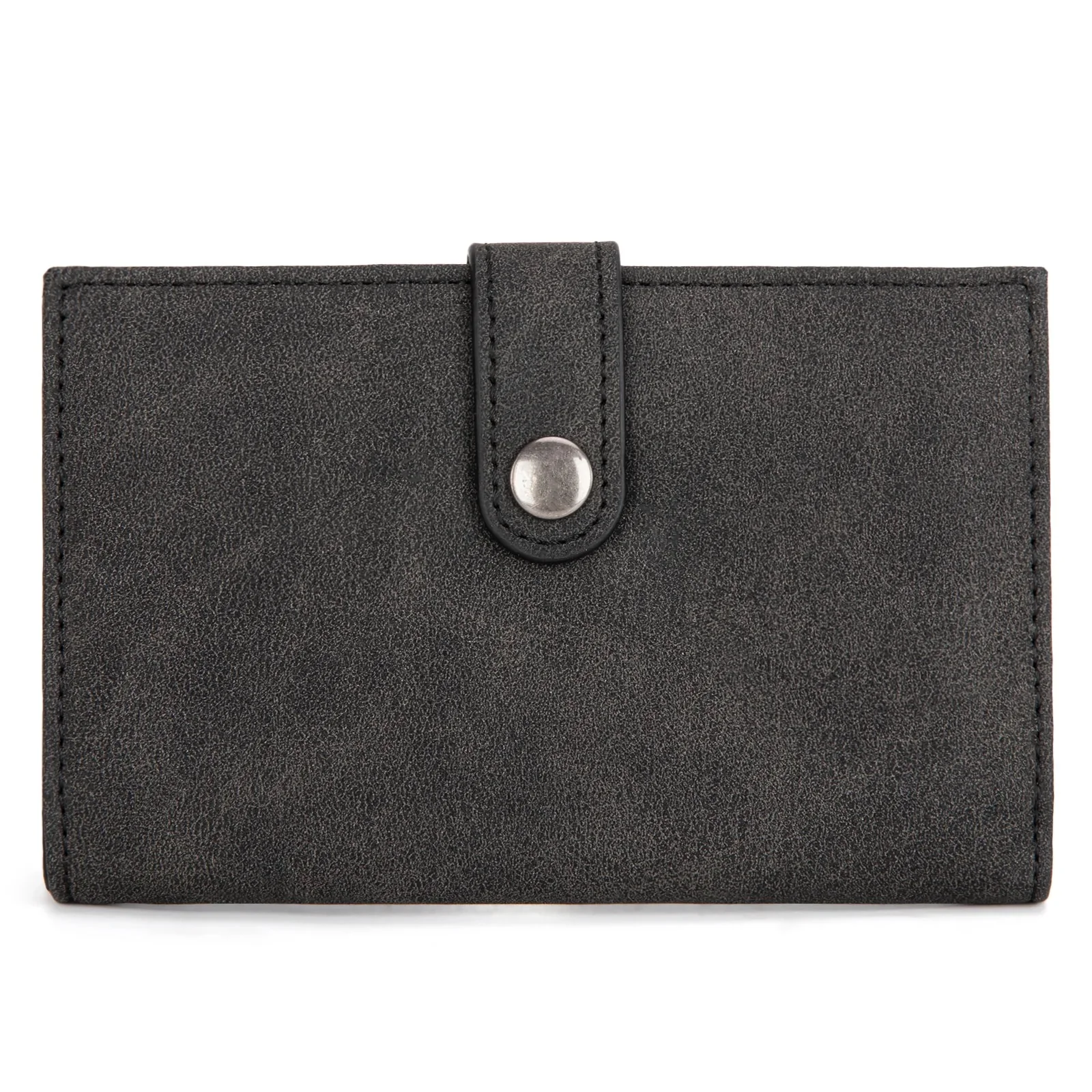 Wrangler Genuine Hair-On Cowhide Card Holder Bi-Fold Wallet - Image 5