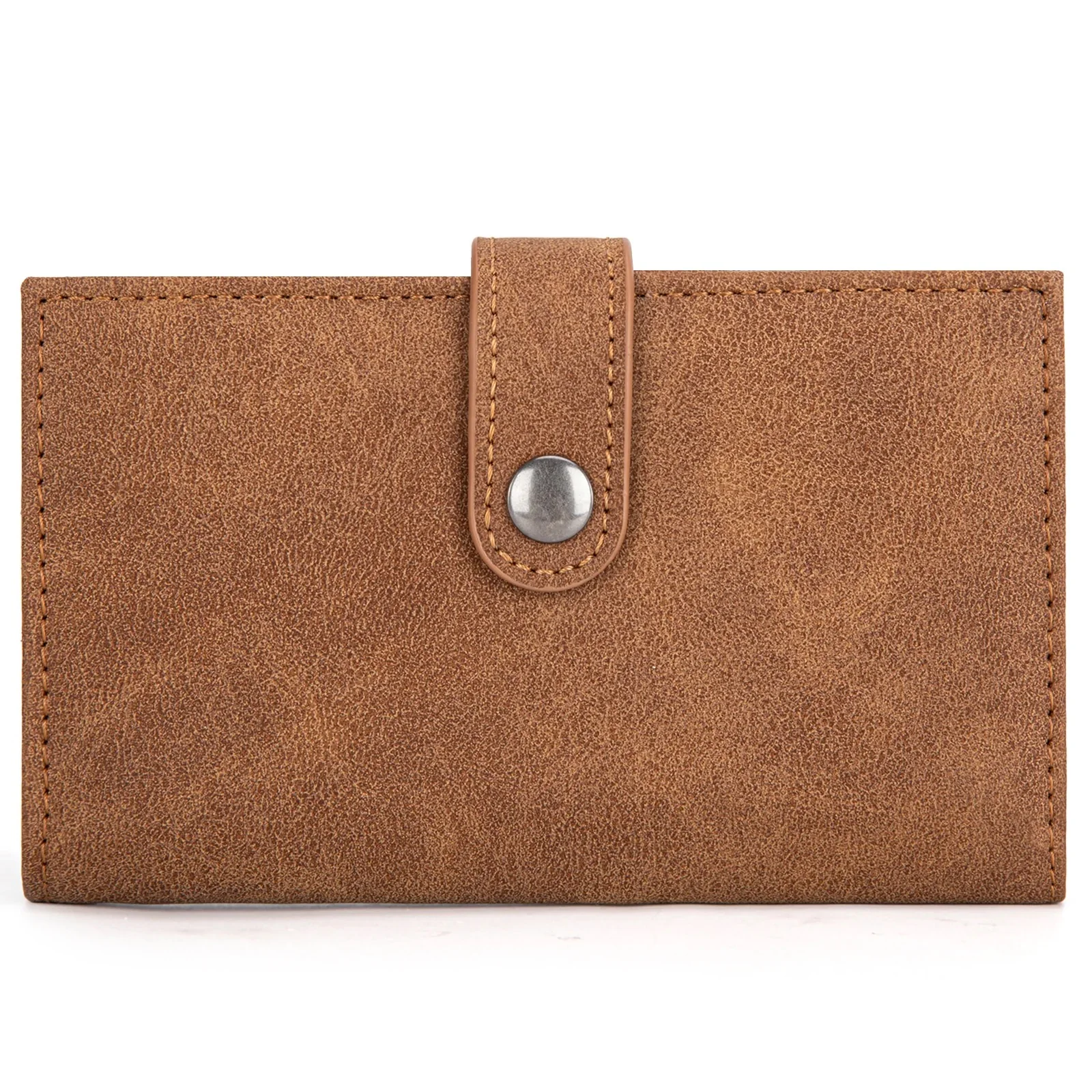 Wrangler Genuine Hair-On Cowhide Card Holder Bi-Fold Wallet - Image 3