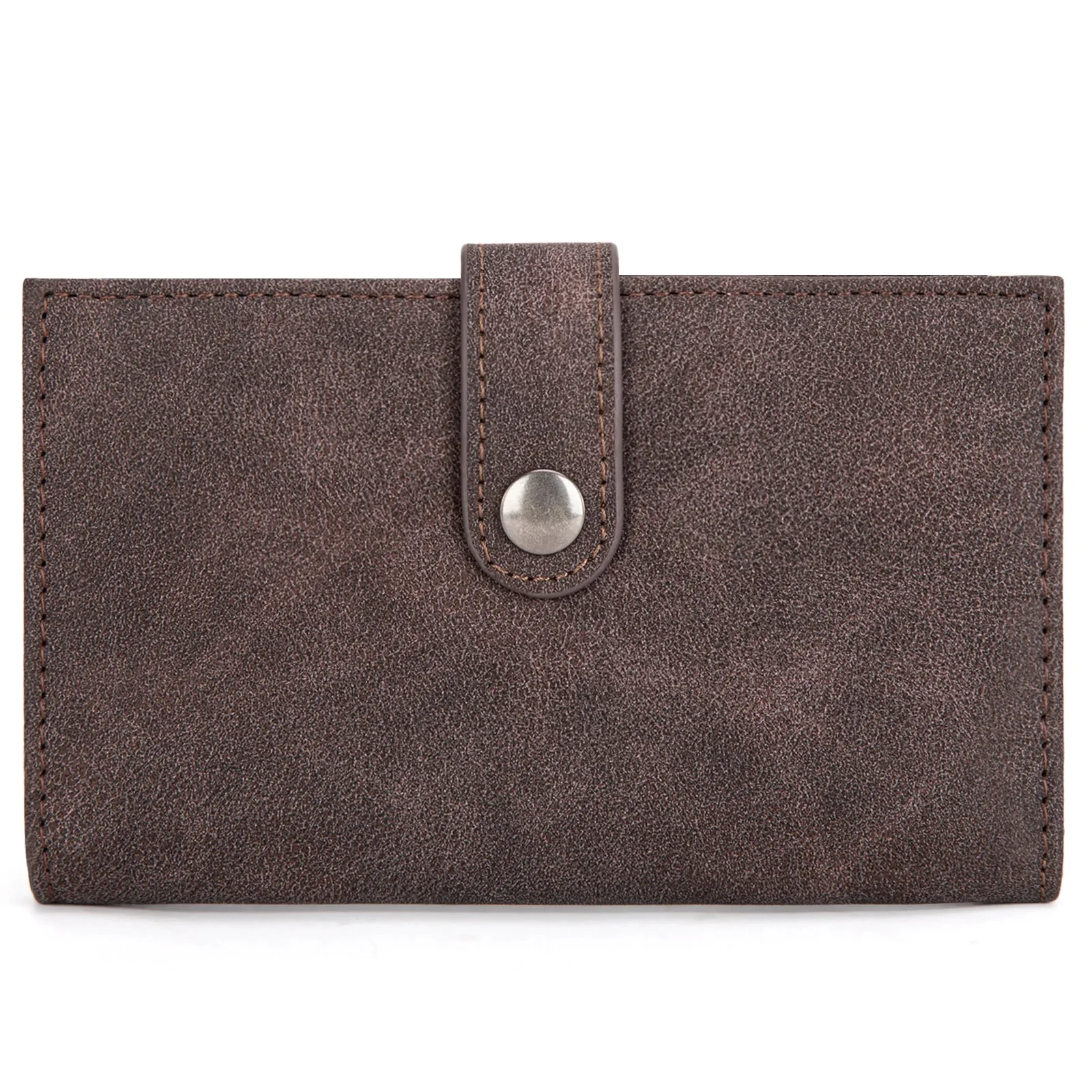 Wrangler Genuine Hair-On Cowhide Card Holder Bi-Fold Wallet - Image 3