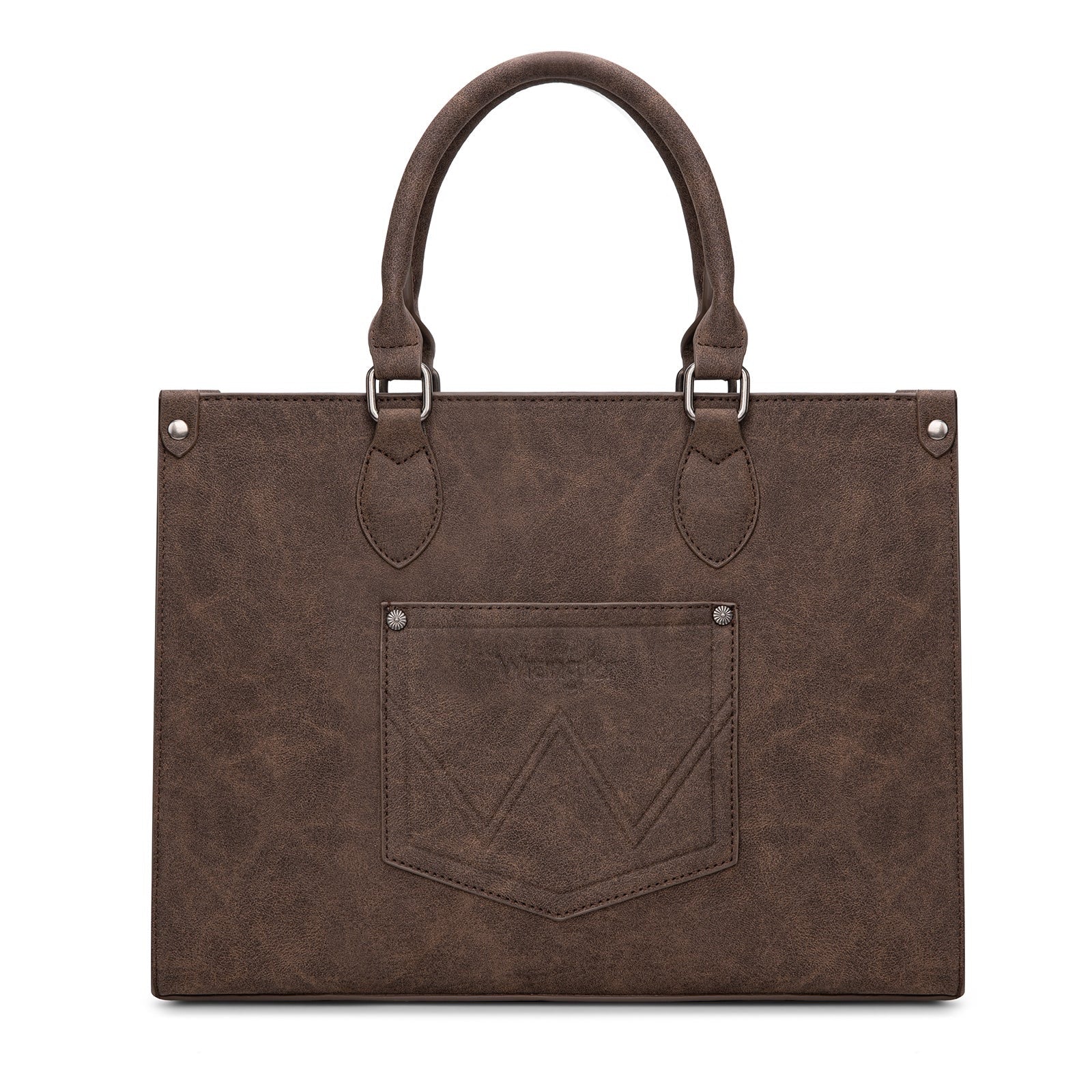 Wrangler Leopard Print Wide Tote Bag/Crossbody - Image 4
