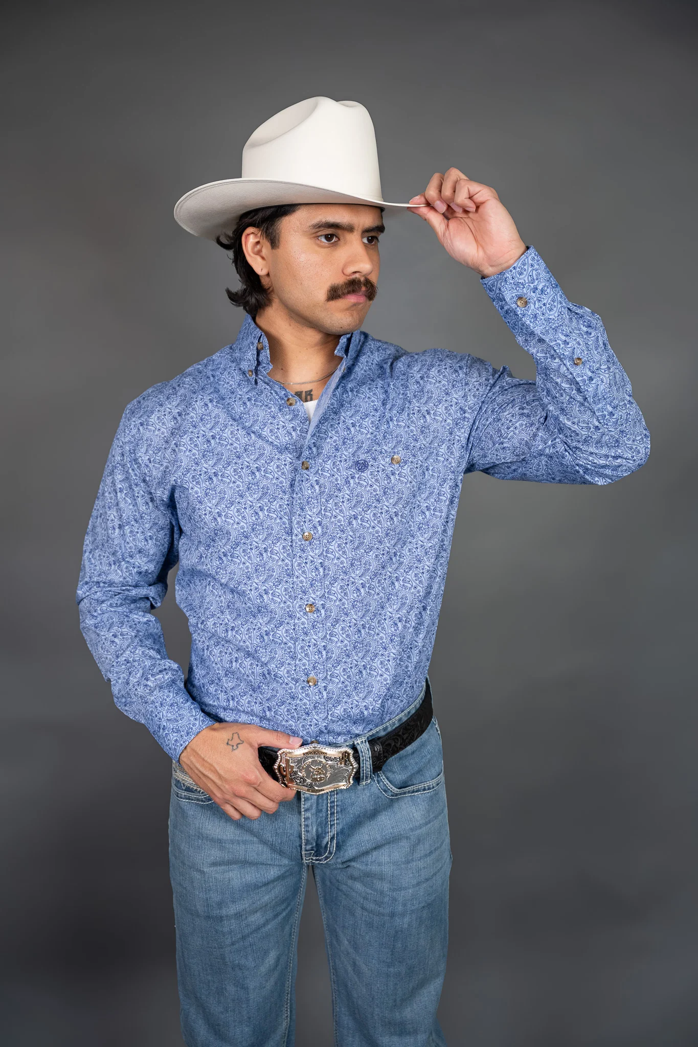 Wrangler Floral Long Sleeve - Image 2
