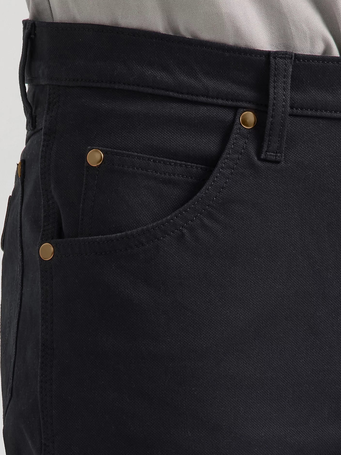 Wrangler Regular Fit Tough Confort Black Jean - Image 4