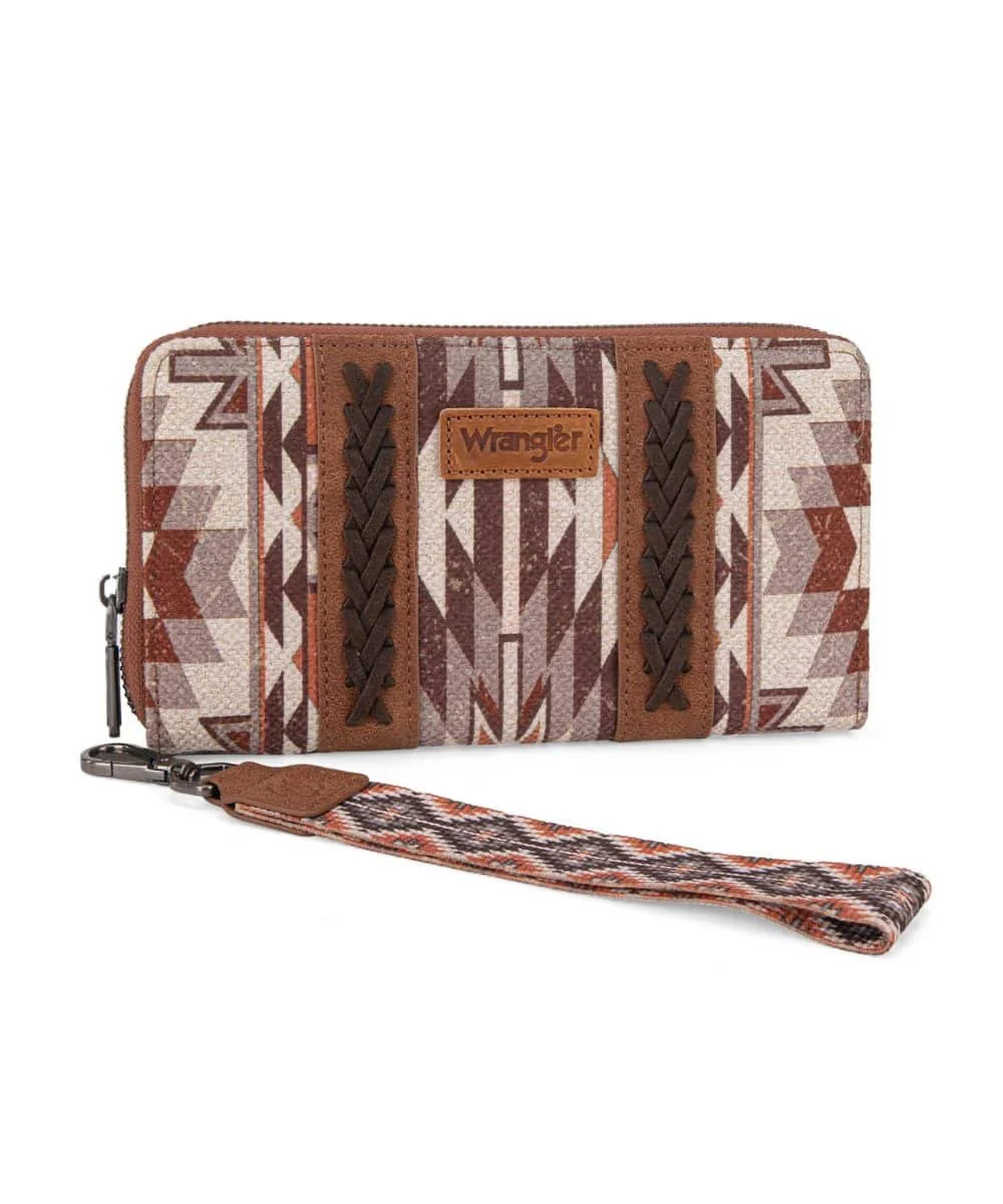 Wrangler Southwestern Art Print Wallet - Image 3